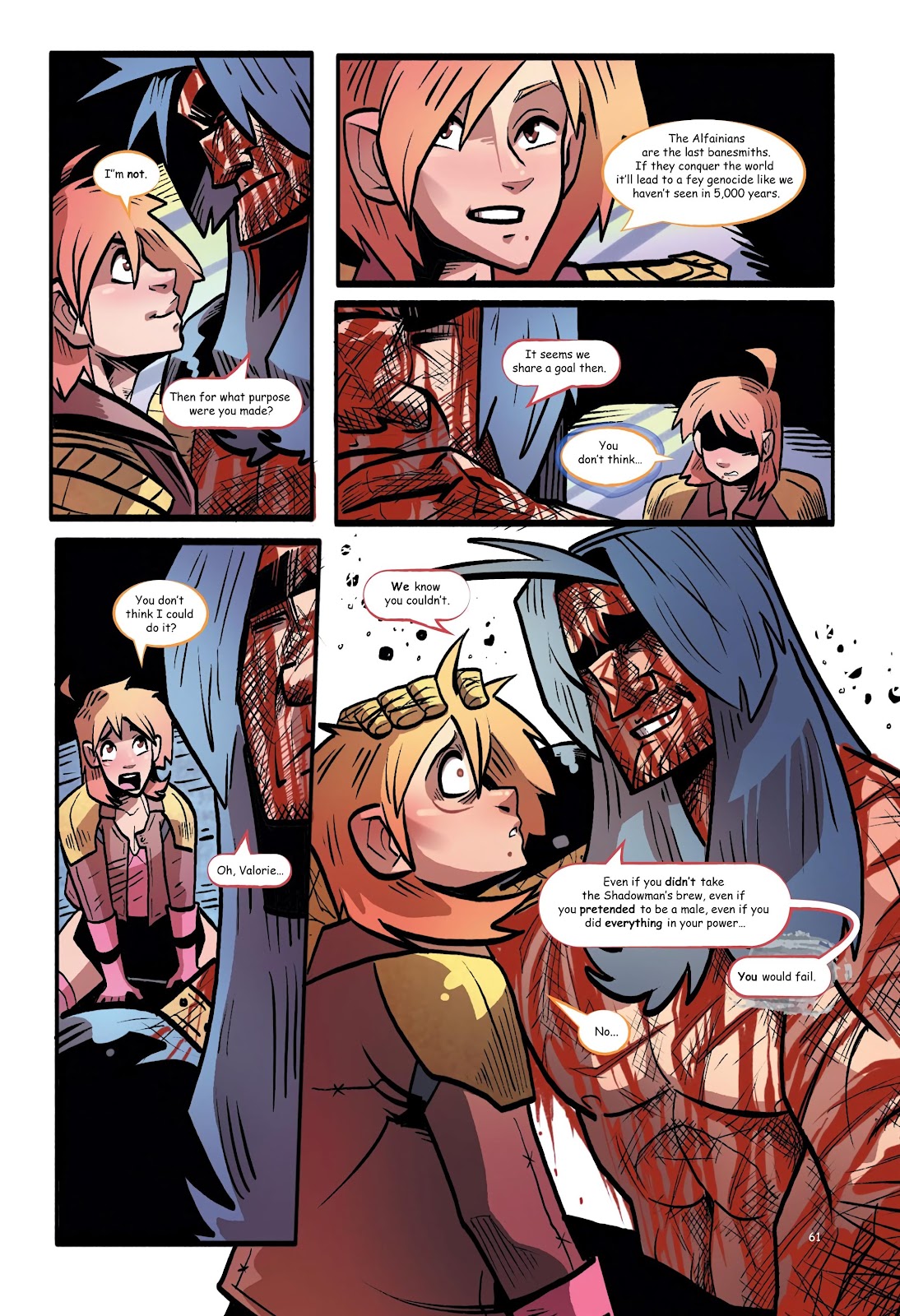Vanquished: Queen of {Three} People issue Vol. 3 - Page 72