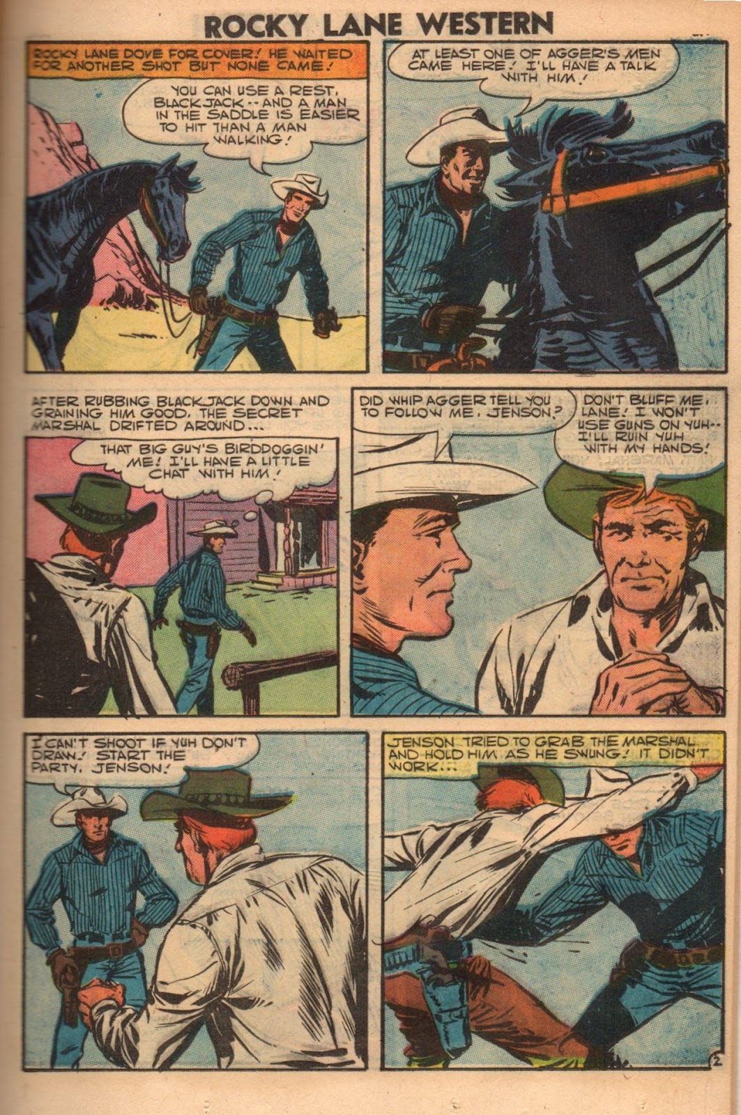 Rocky Lane Western (1954) issue 79 - Page 23