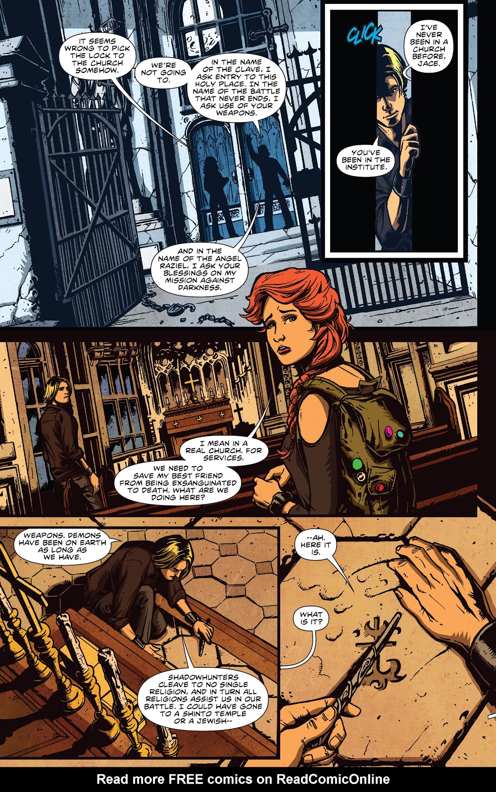The Mortal Instruments: City of Bones (Existed) issue 6 - Page 8