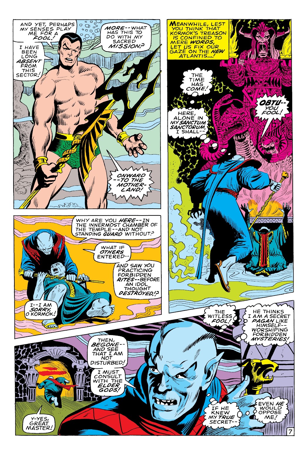 Namor, The Sub-Mariner Epic Collection: Enter The Sub-Mariner issue Who Strikes For Atlantis (Part 2) - Page 50