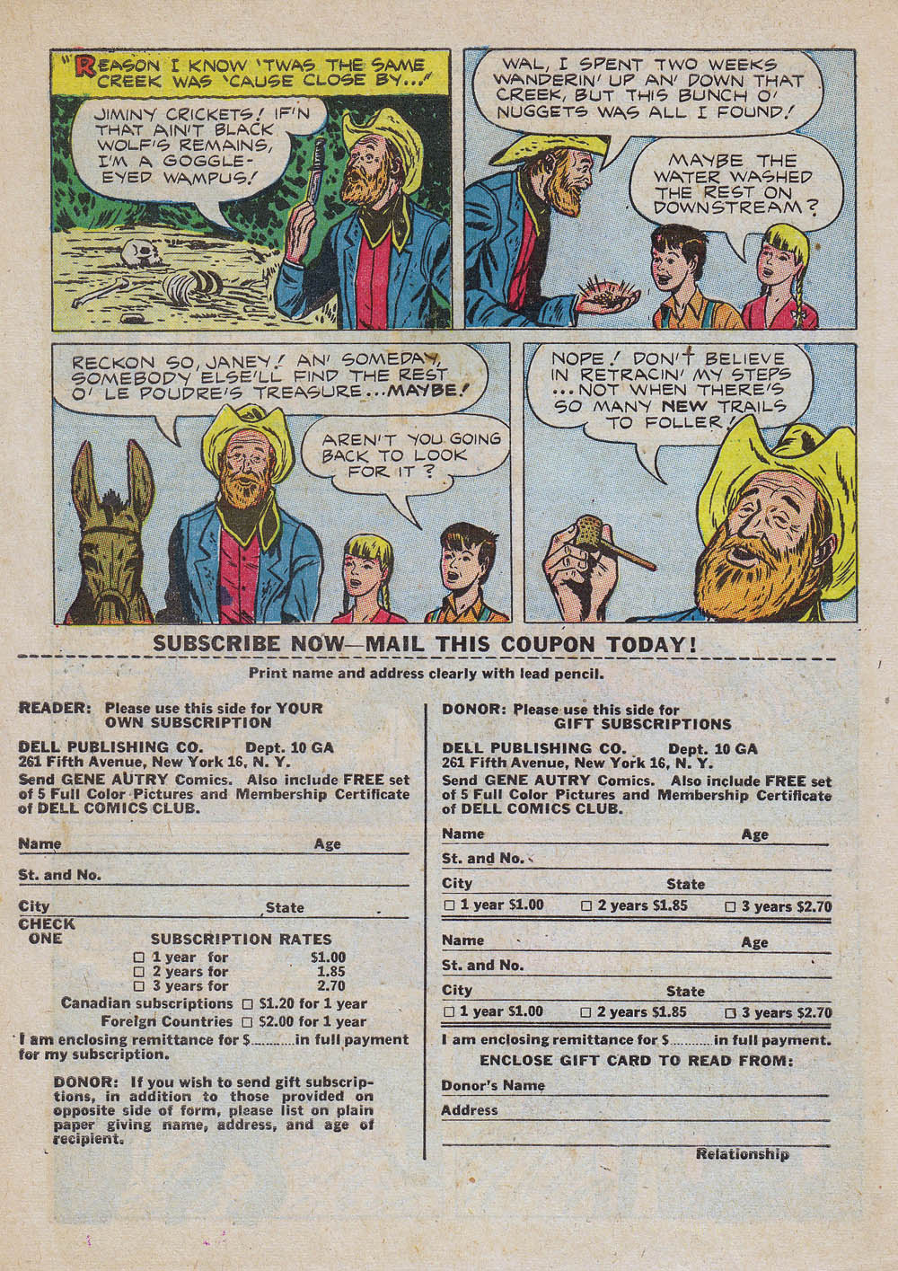Gene Autry Comics (1946) issue 56 - Page 50
