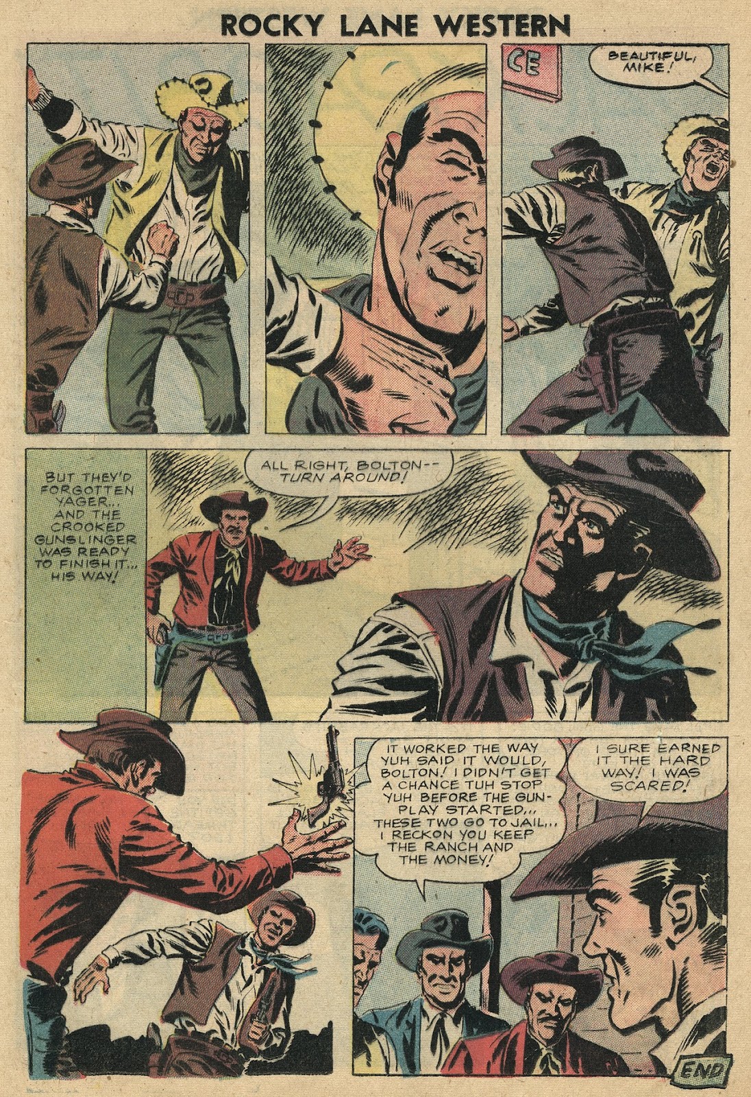 Rocky Lane Western (1954) issue 82 - Page 25