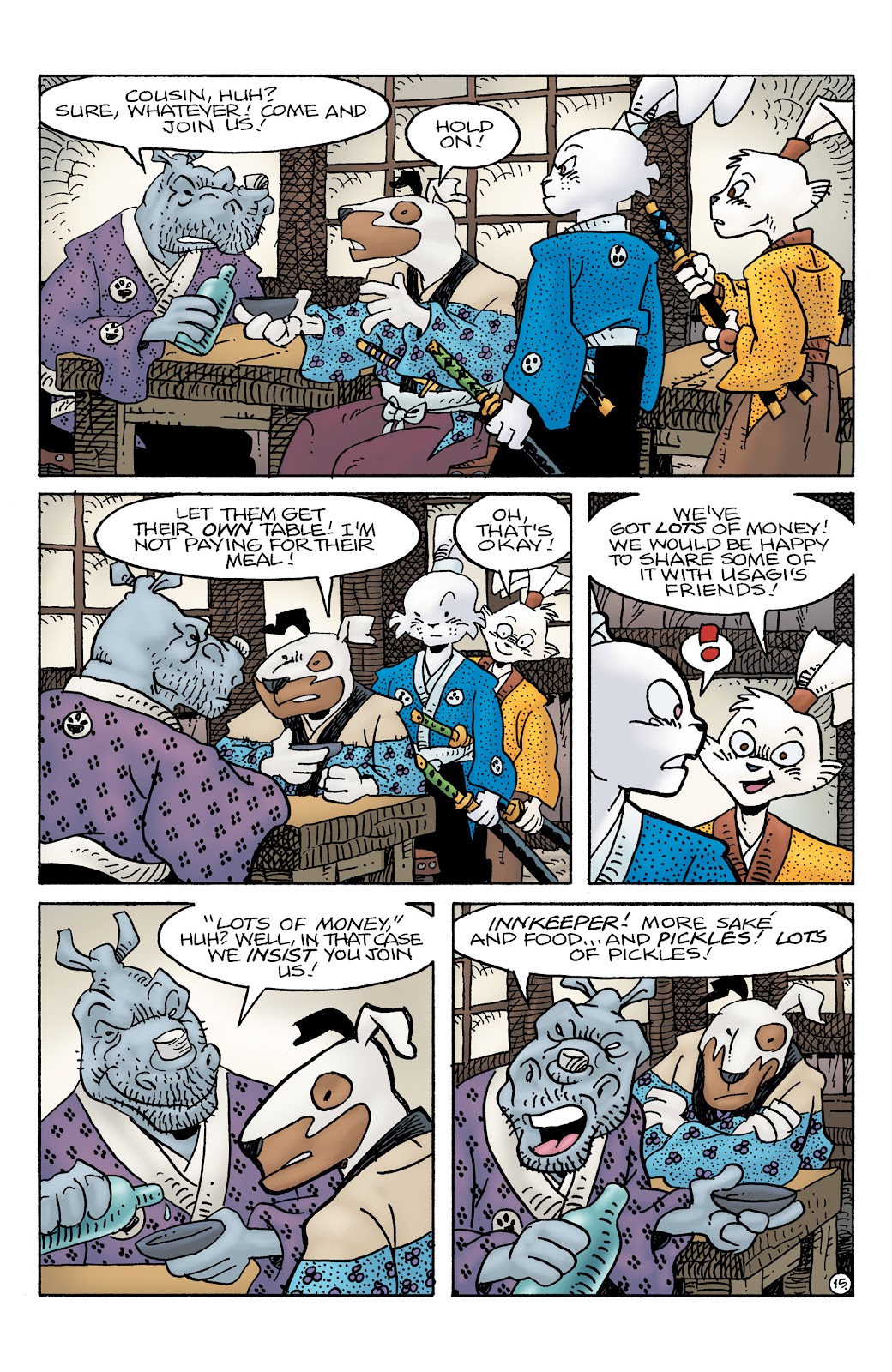 Usagi Yojimbo: The Crow issue 1 - Page 17
