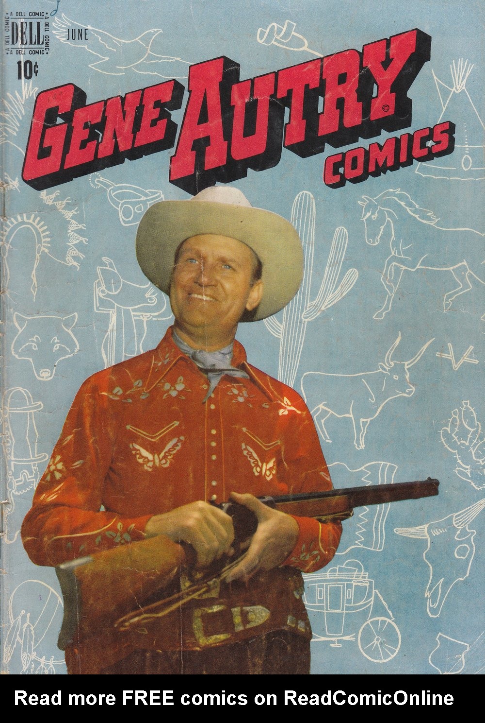 Gene Autry Comics (1946) issue 28 - Page 1
