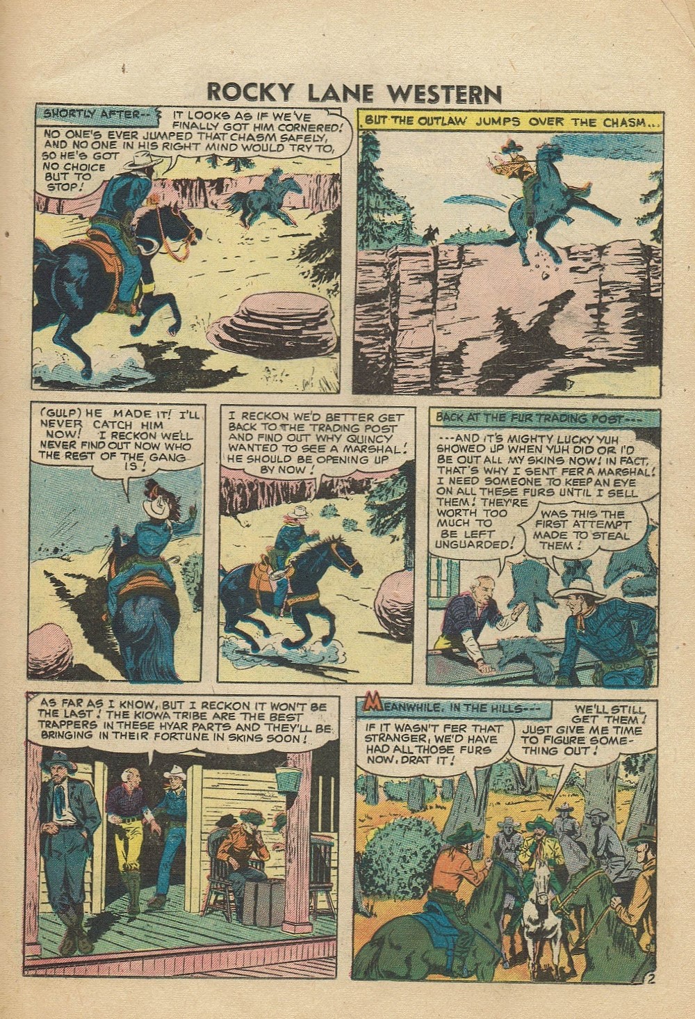 Rocky Lane Western (1954) issue 74 - Page 19