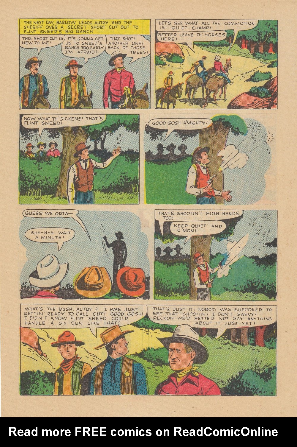 Gene Autry Comics (1946) issue 24 - Page 10