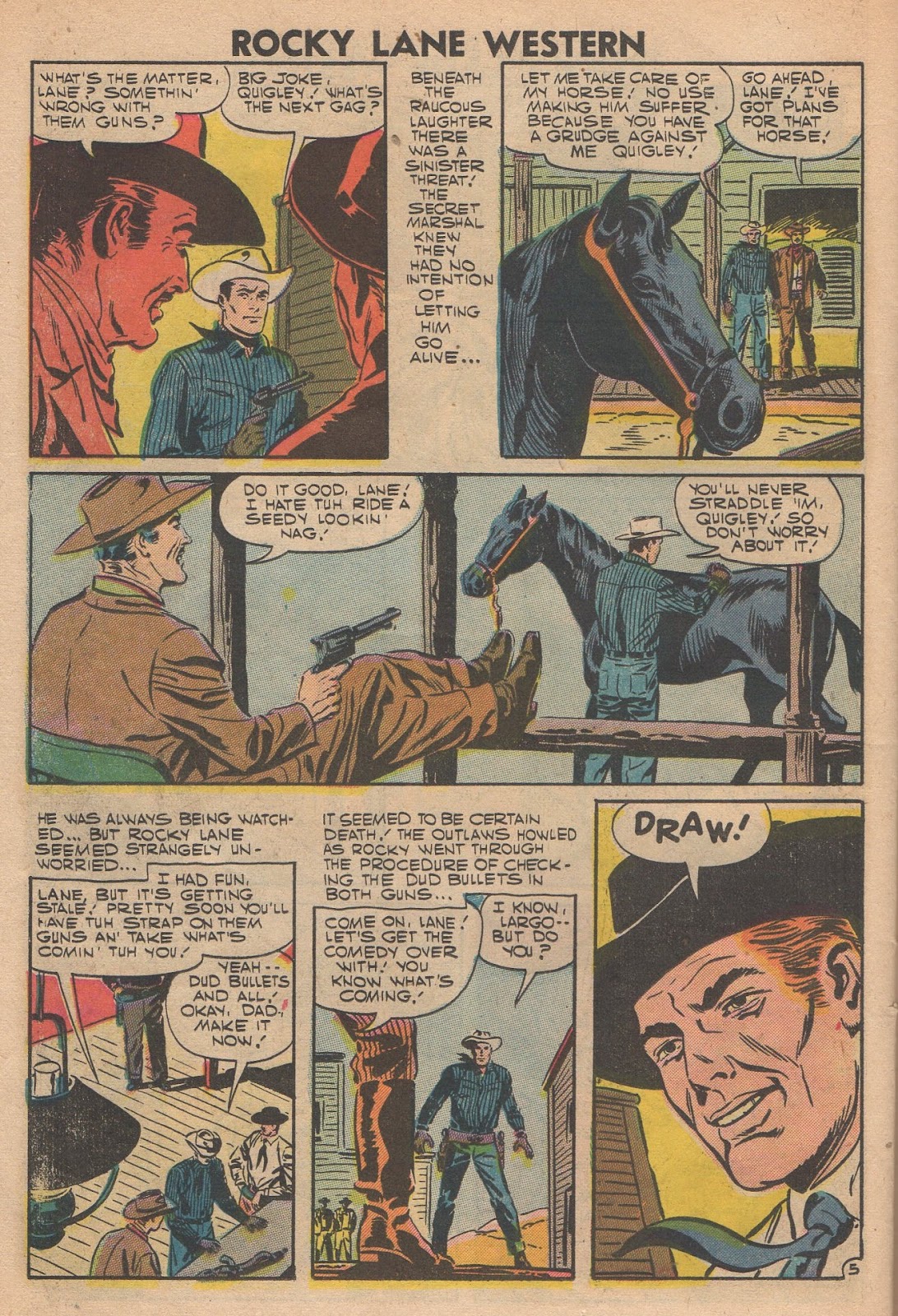 Rocky Lane Western (1954) issue 77 - Page 26