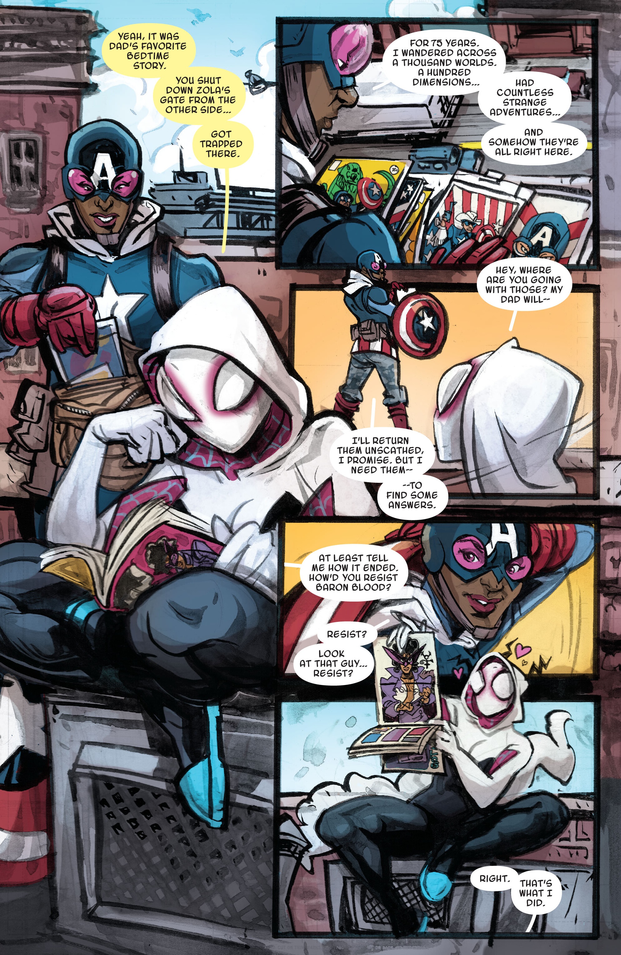 Spider-Gwen: Ghost-Spider - Edge of Spider-Verse (Modern Era Epic Collection) chapter 1 page 18