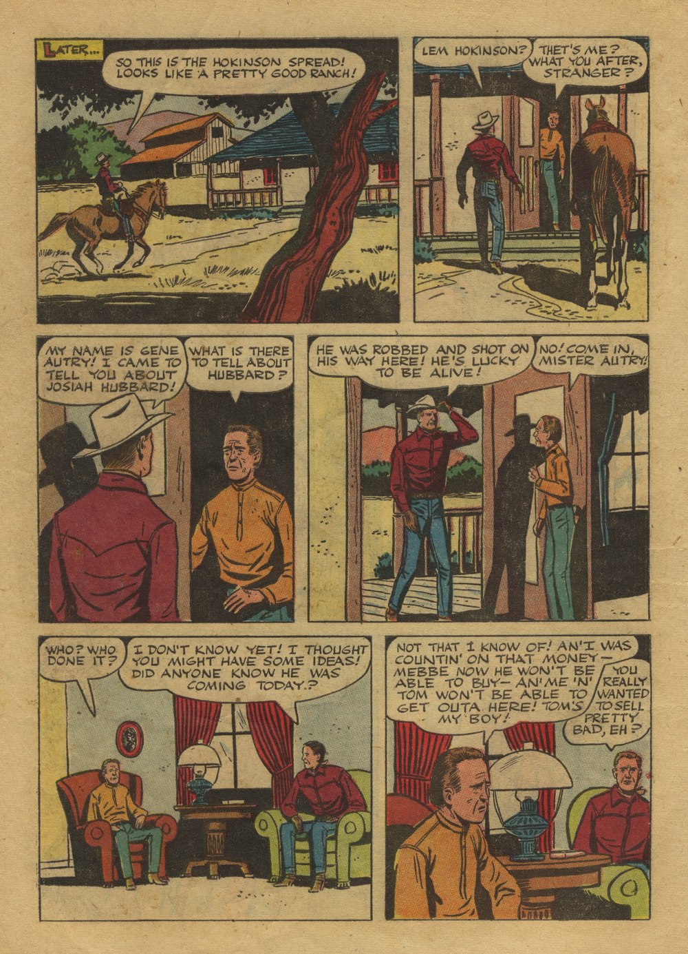 Gene Autry Comics (1946) issue 59 - Page 6