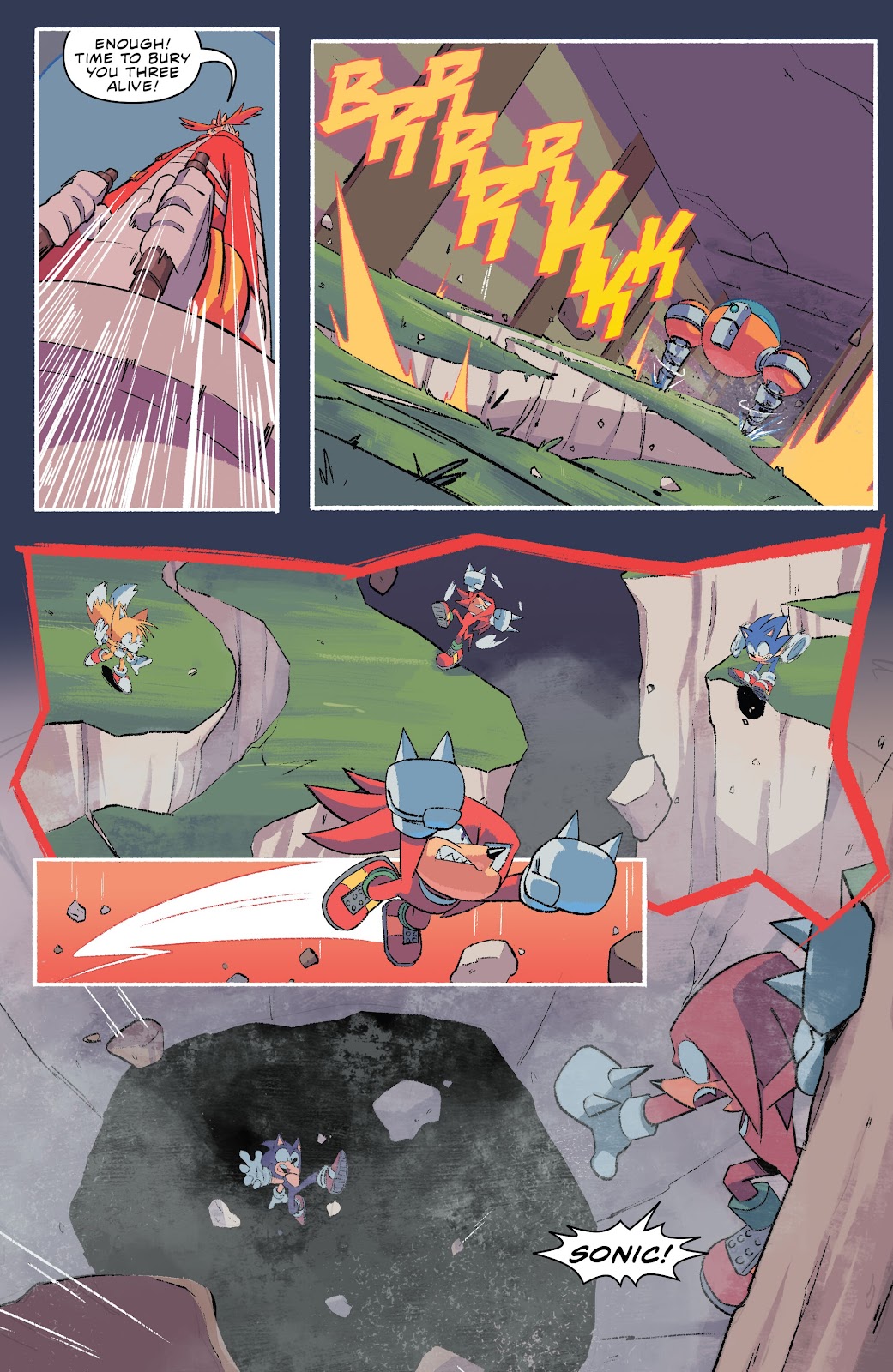 Sonic the Hedgehog: Knuckles' Greatest Hits issue TPB - Page 78