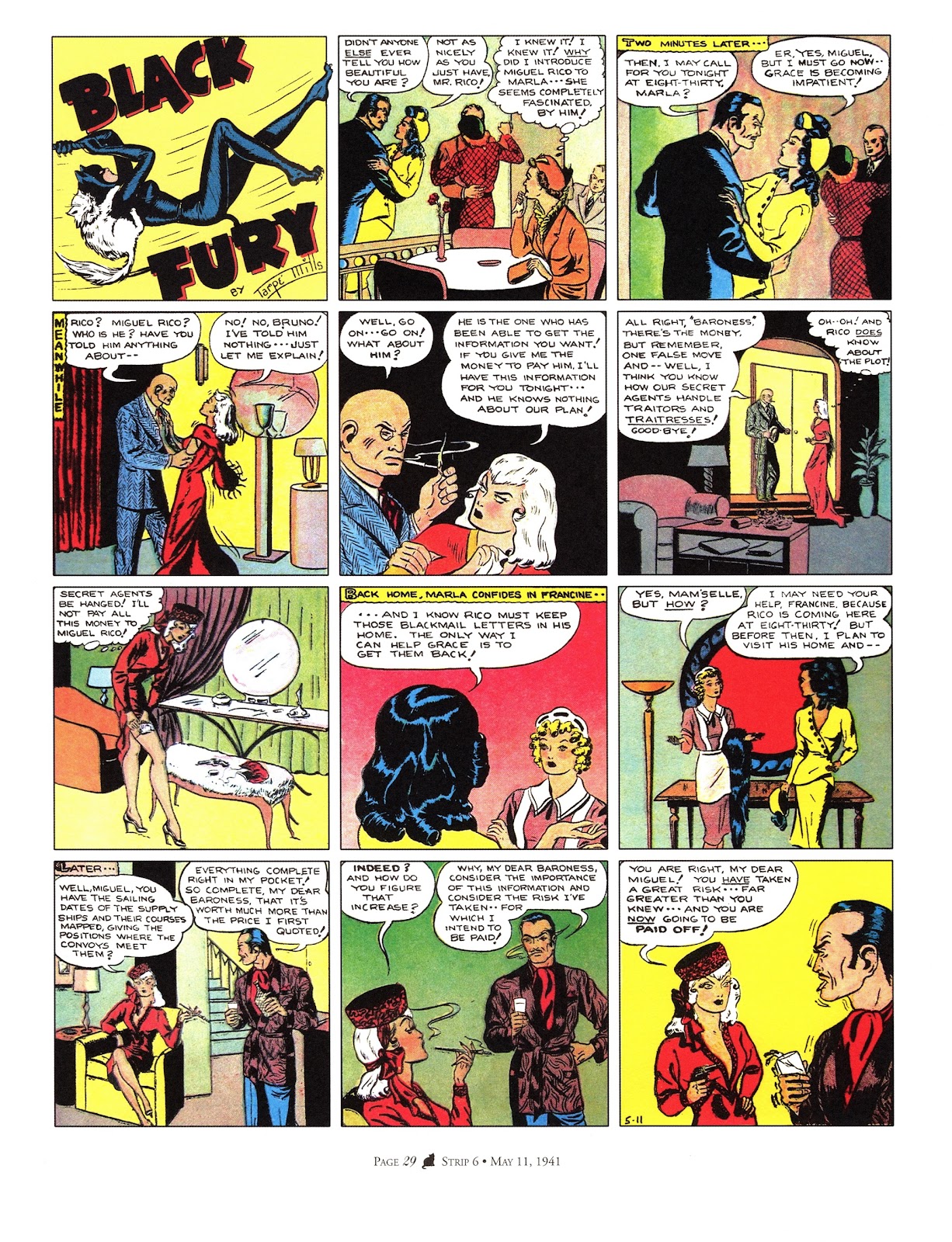 Miss Fury: Sensational Sundays 1941-1944 issue TPB - Page 37