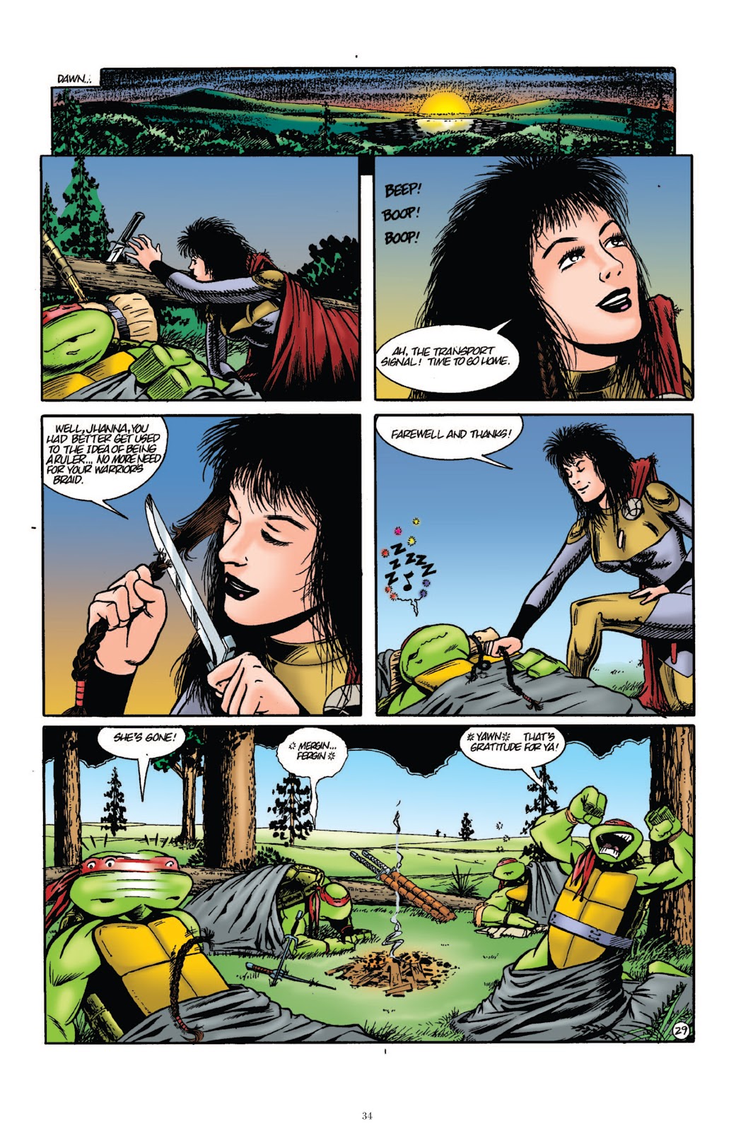 Teenage Mutant Ninja Turtles Classics issue Vol. 1 - Page 34