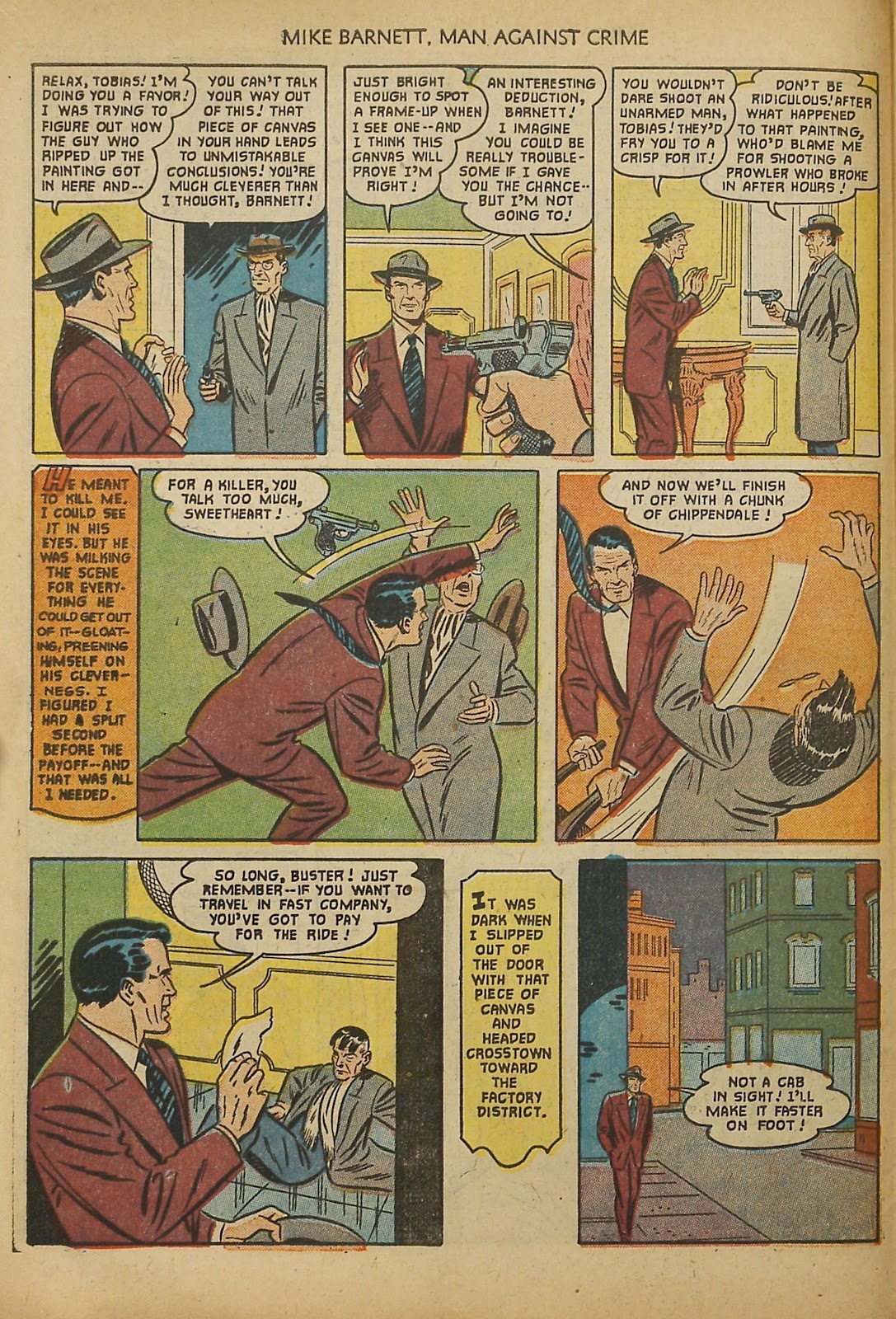 Mike Barnett, Man Against Crime issue 2 - Page 10