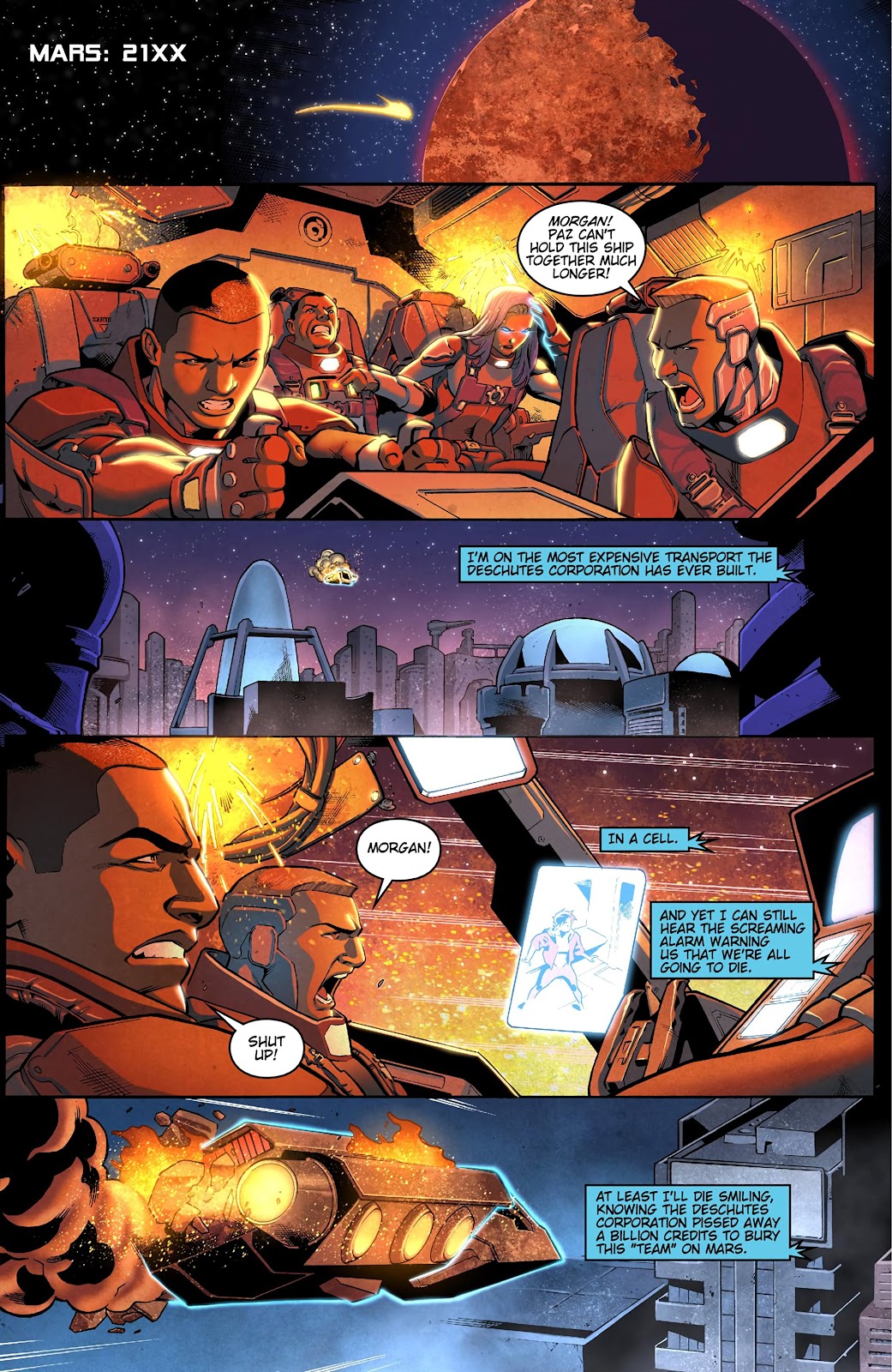 A Haunting On Mars issue 1 - Page 3