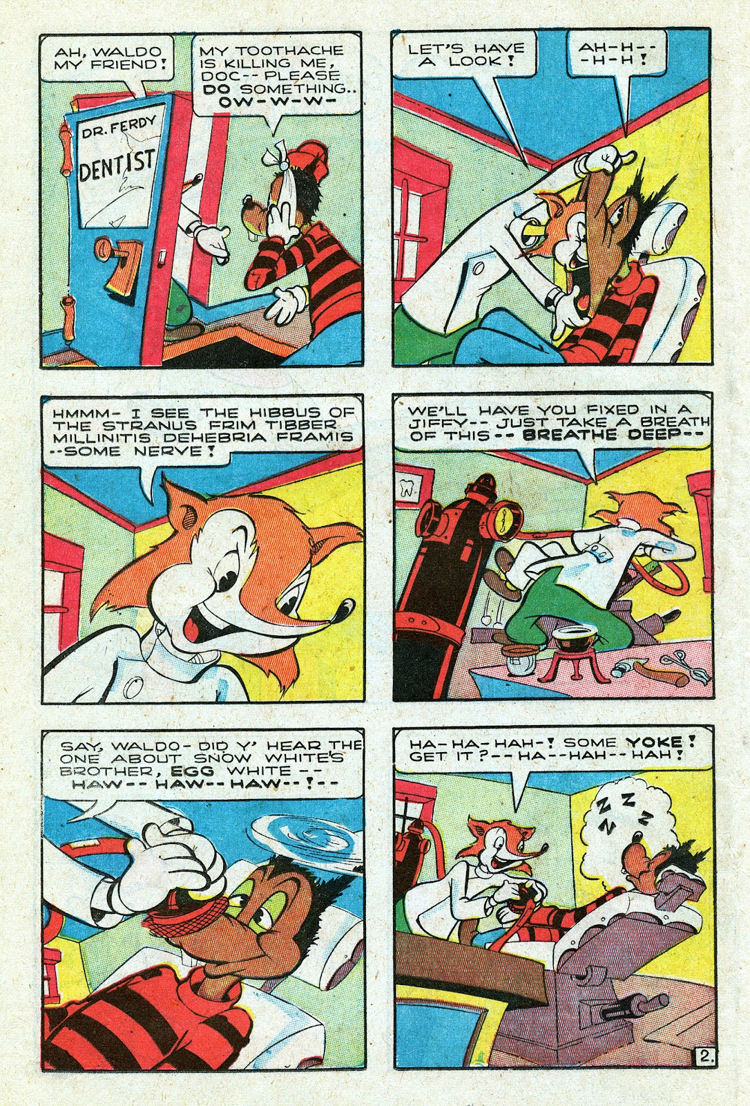 Comedy Comics (1942) issue 26 - Page 36