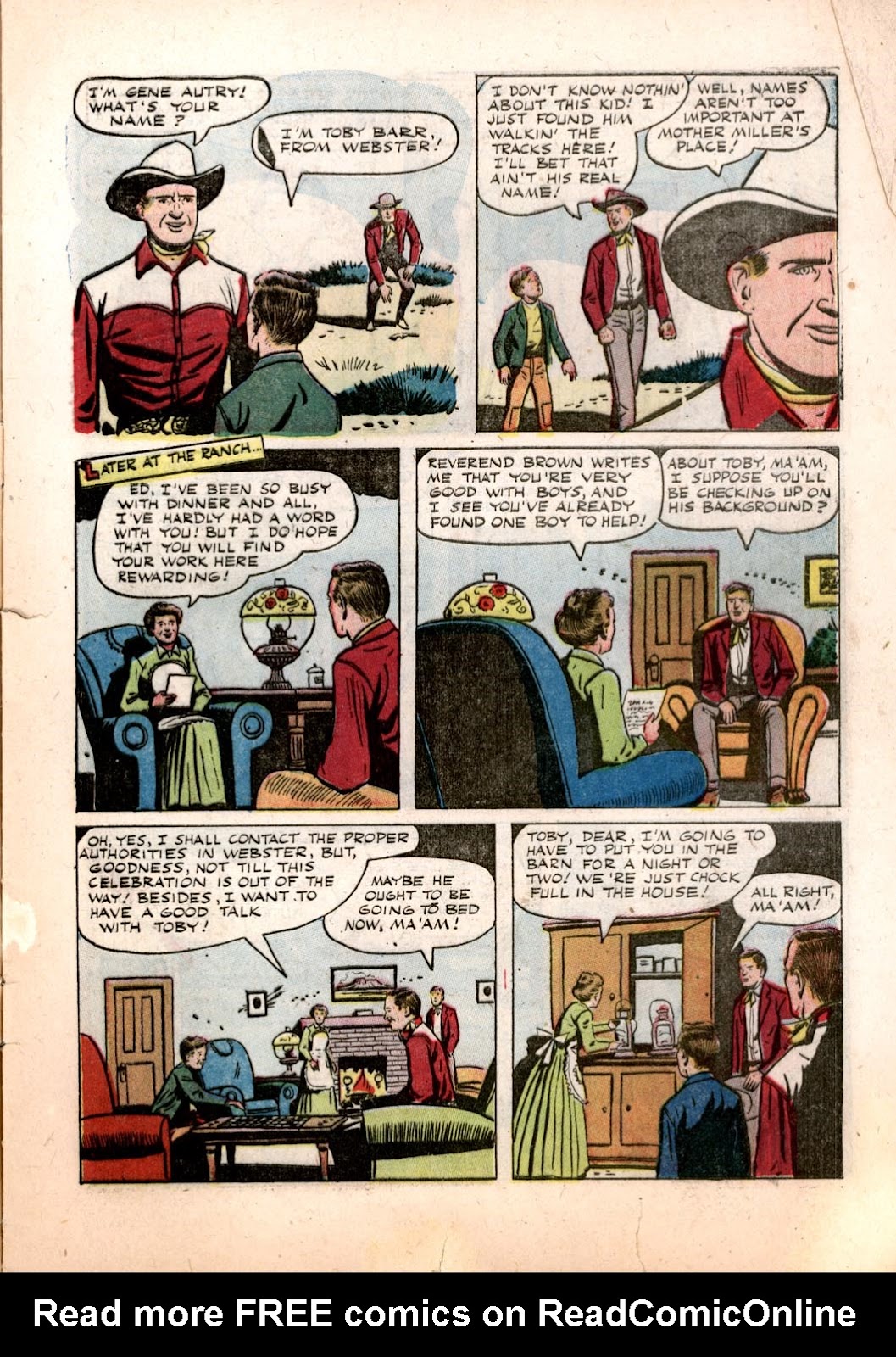 Gene Autry Comics (1946) issue 57 - Page 9