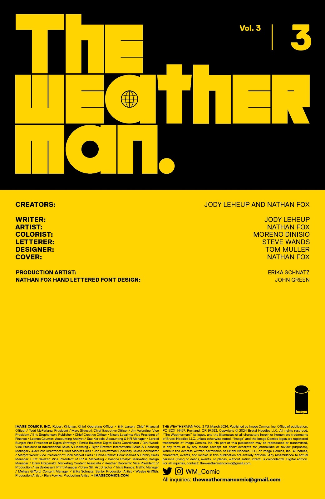 The Weatherman (2024) issue 3 - Page 2