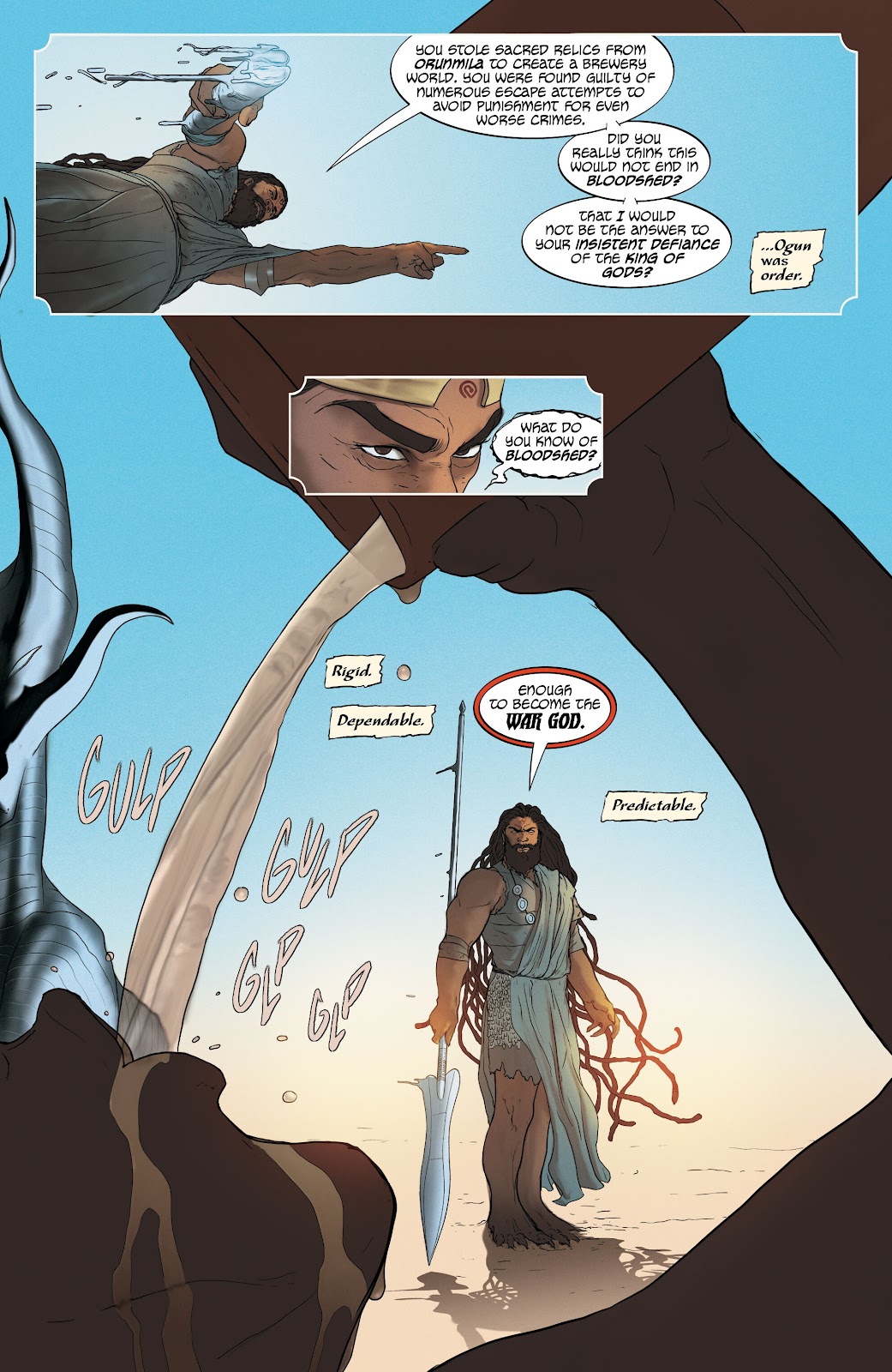 Akogun: Brutalizer of Gods issue 1 - Page 19