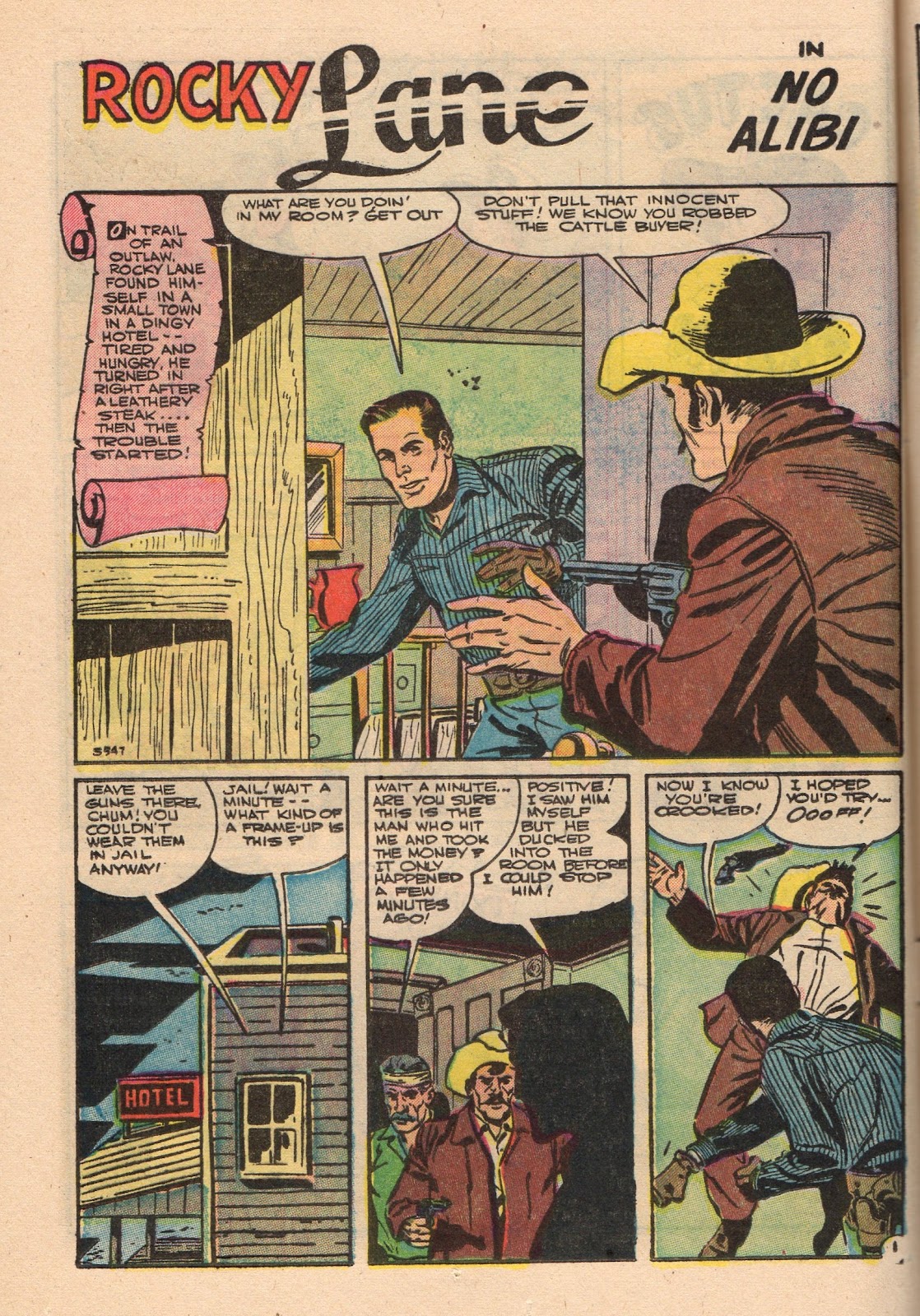 Rocky Lane Western (1954) issue 71 - Page 12