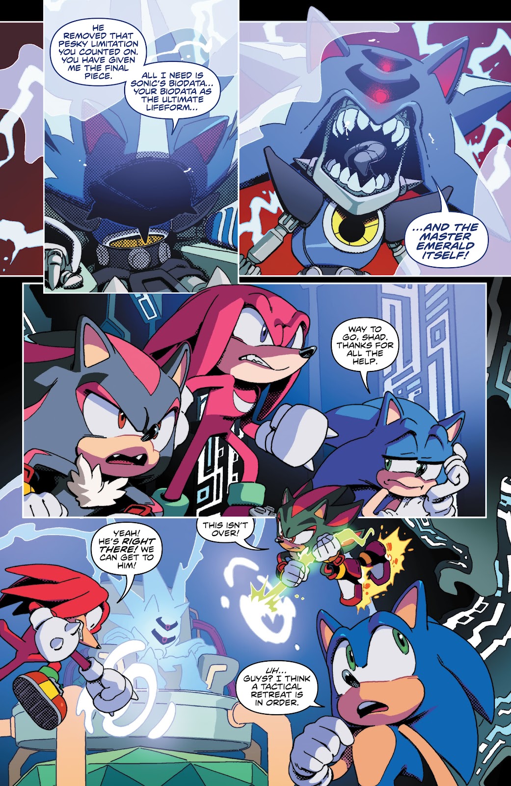 Sonic the Hedgehog: Knuckles' Greatest Hits issue TPB - Page 41