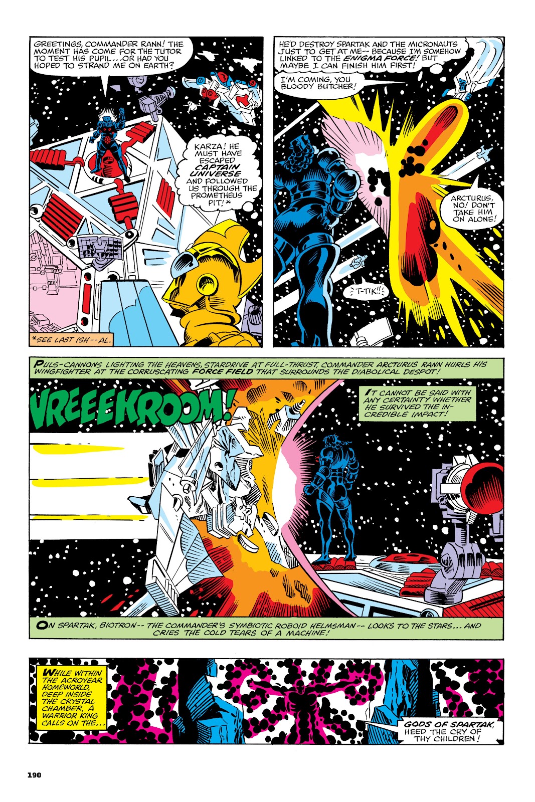 Micronauts: The Original Marvel Years Omnibus issue TPB (Part 1) - Page 179