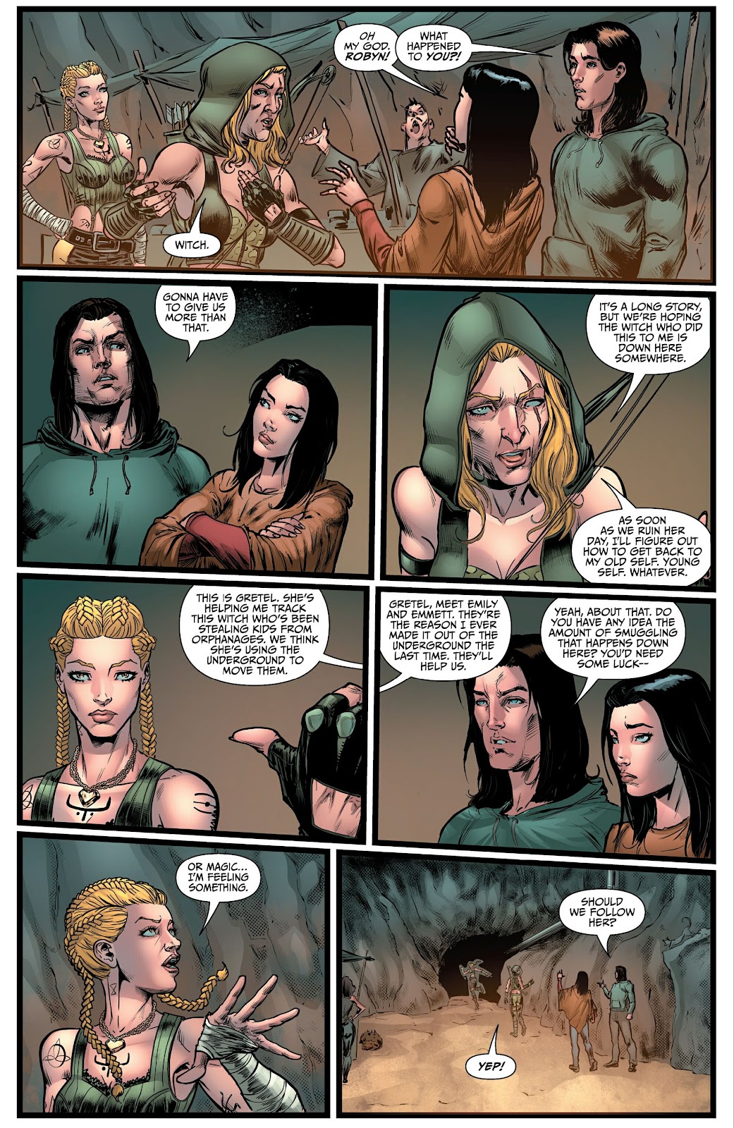 Fairy Tale Team-Up: Robyn Hood & Gretel issue Full - Page 32