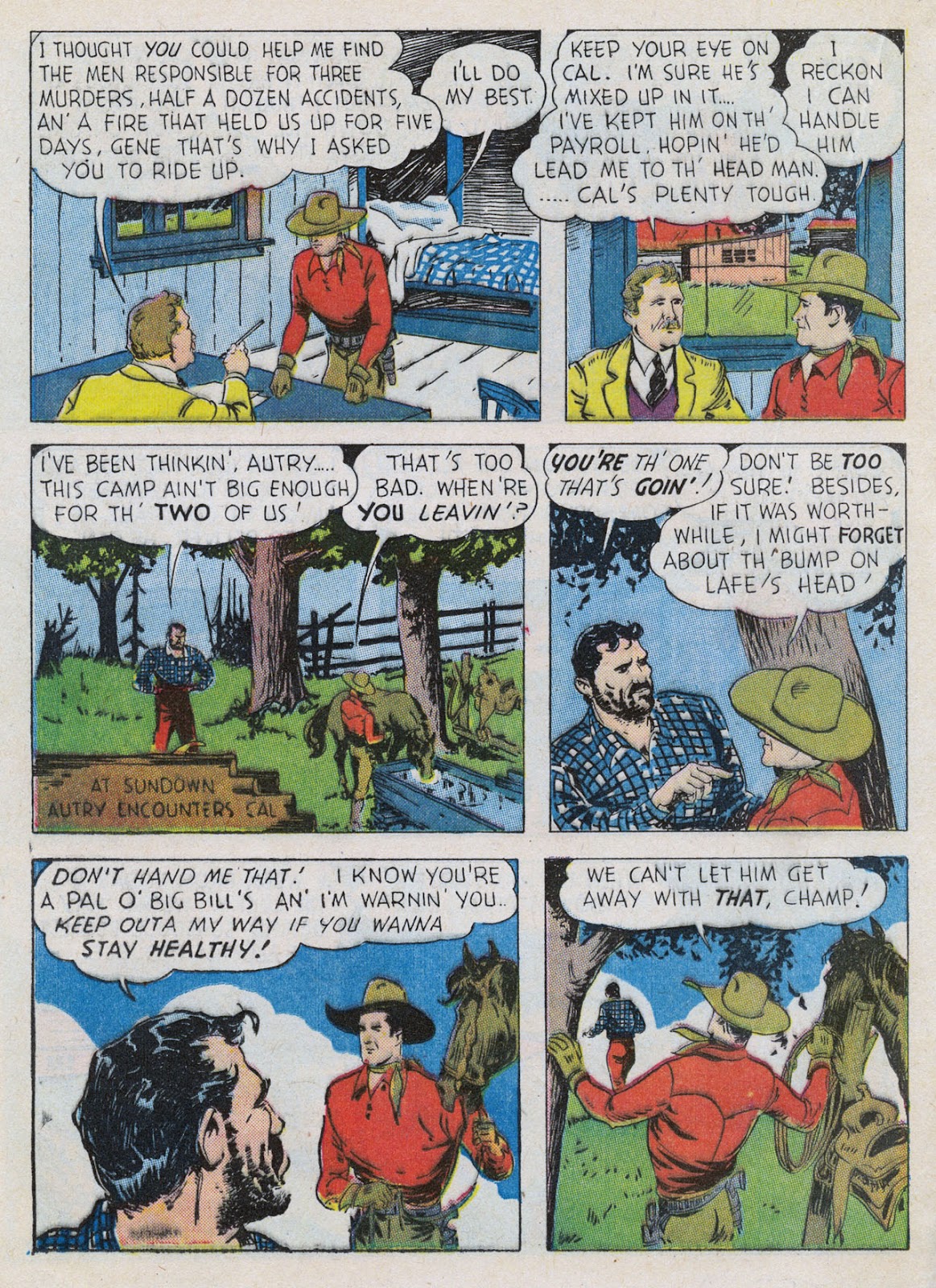 Gene Autry Comics issue 11 - Page 36