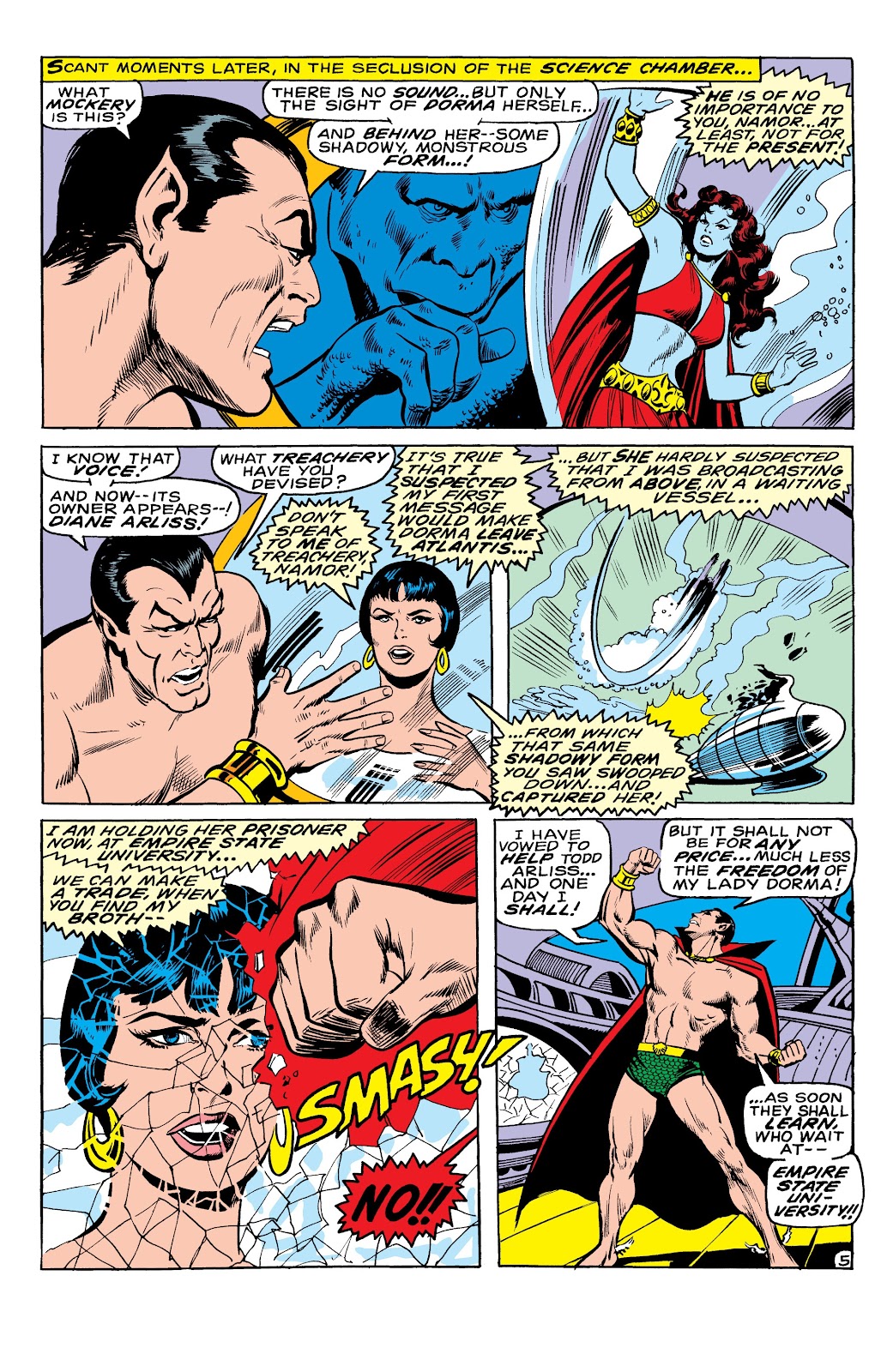 Namor, The Sub-Mariner Epic Collection: Enter The Sub-Mariner issue Who Strikes For Atlantis (Part 2) - Page 6