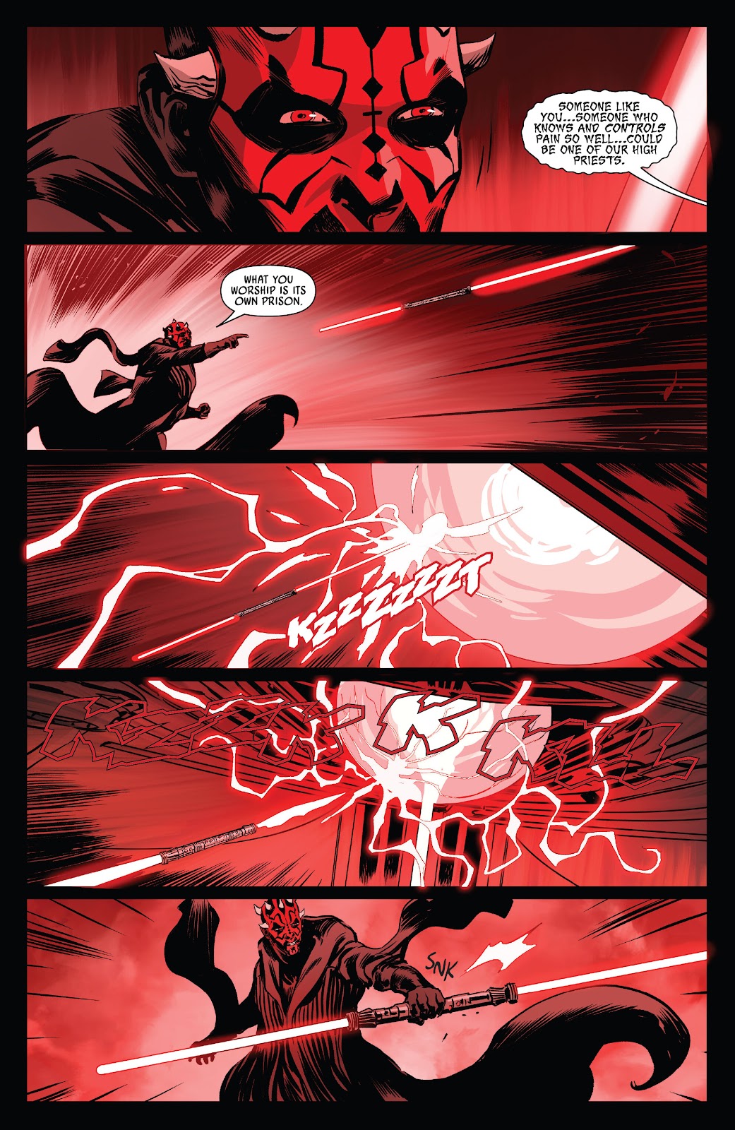 Star Wars: Darth Maul - Black, White & Red issue 1 - Page 27