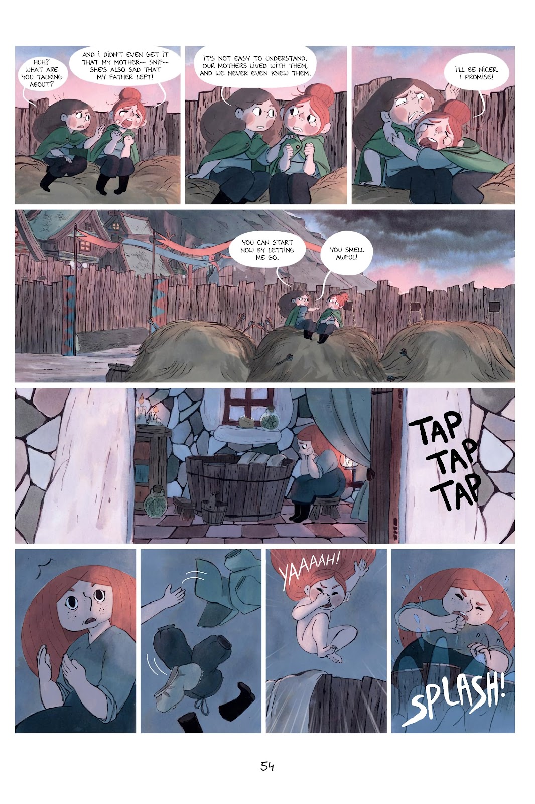 Shepherdess Warriors issue TPB - Page 55
