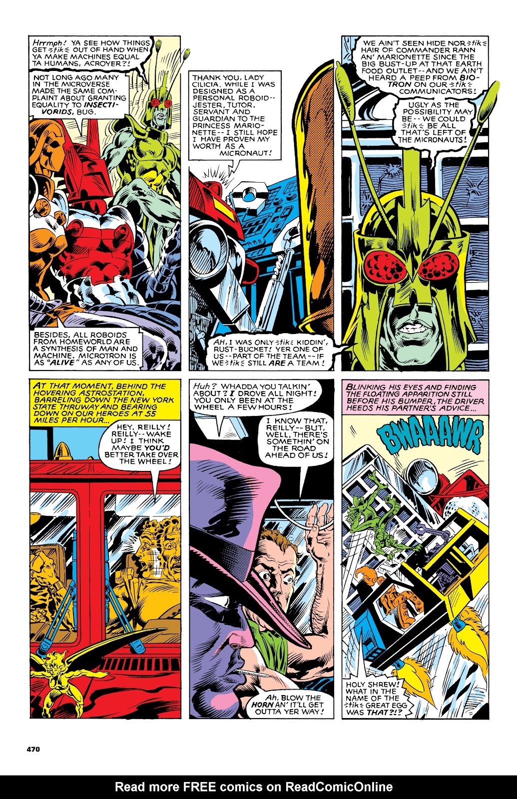 Micronauts: The Original Marvel Years Omnibus issue TPB (Part 2) - Page 205