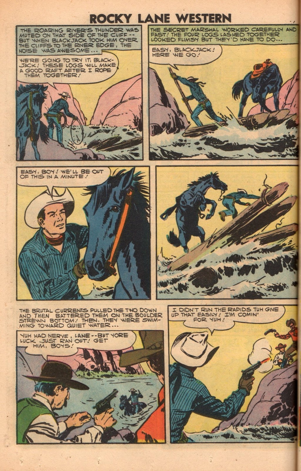 Rocky Lane Western (1954) issue 79 - Page 46