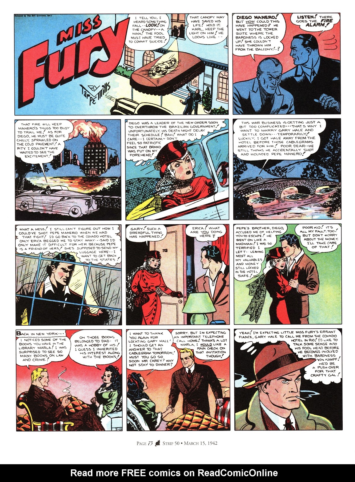 Miss Fury: Sensational Sundays 1941-1944 issue TPB - Page 81