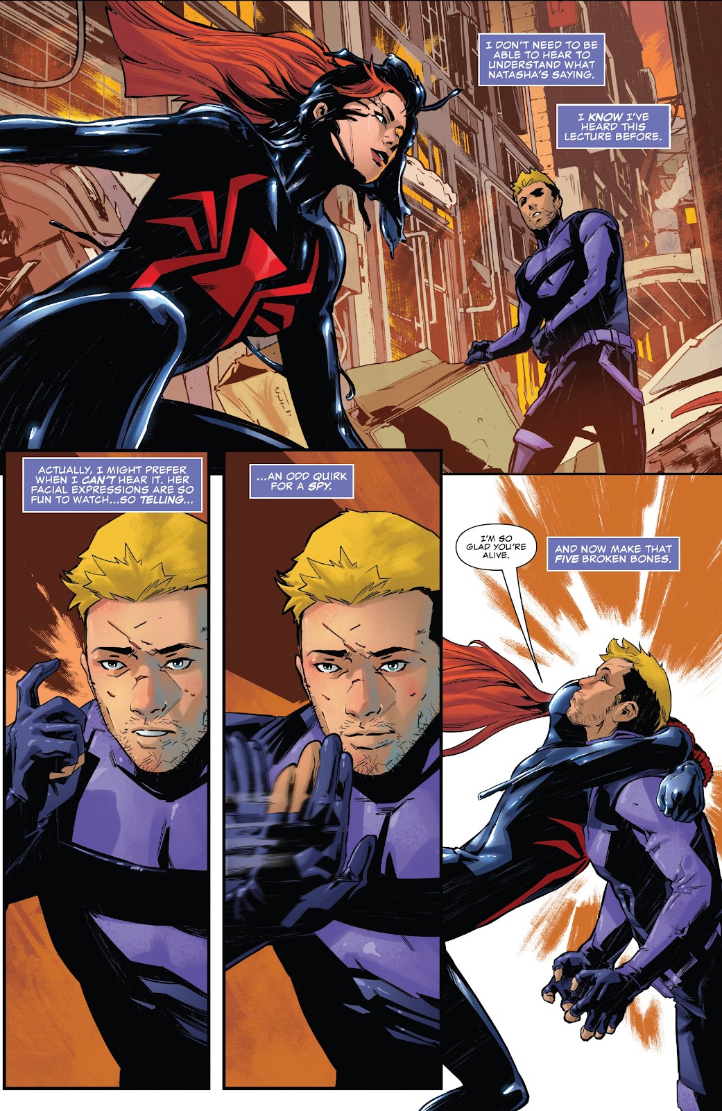 Black Widow and Hawkeye issue 1 - Page 23