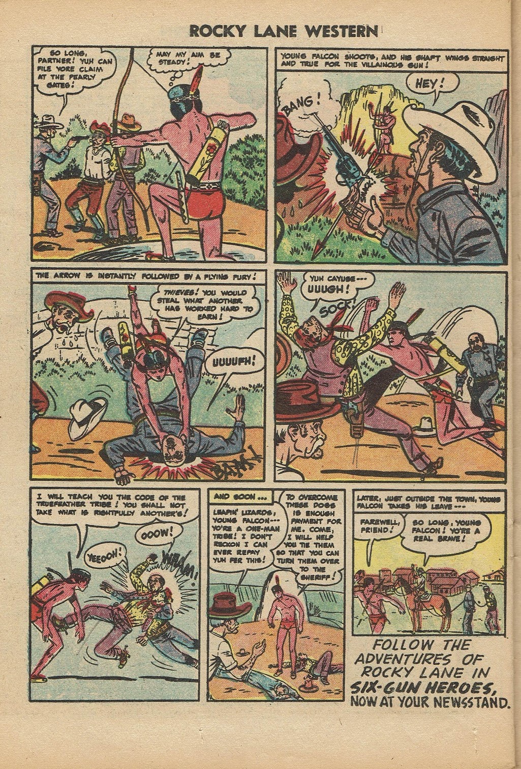 Rocky Lane Western (1954) issue 61 - Page 24