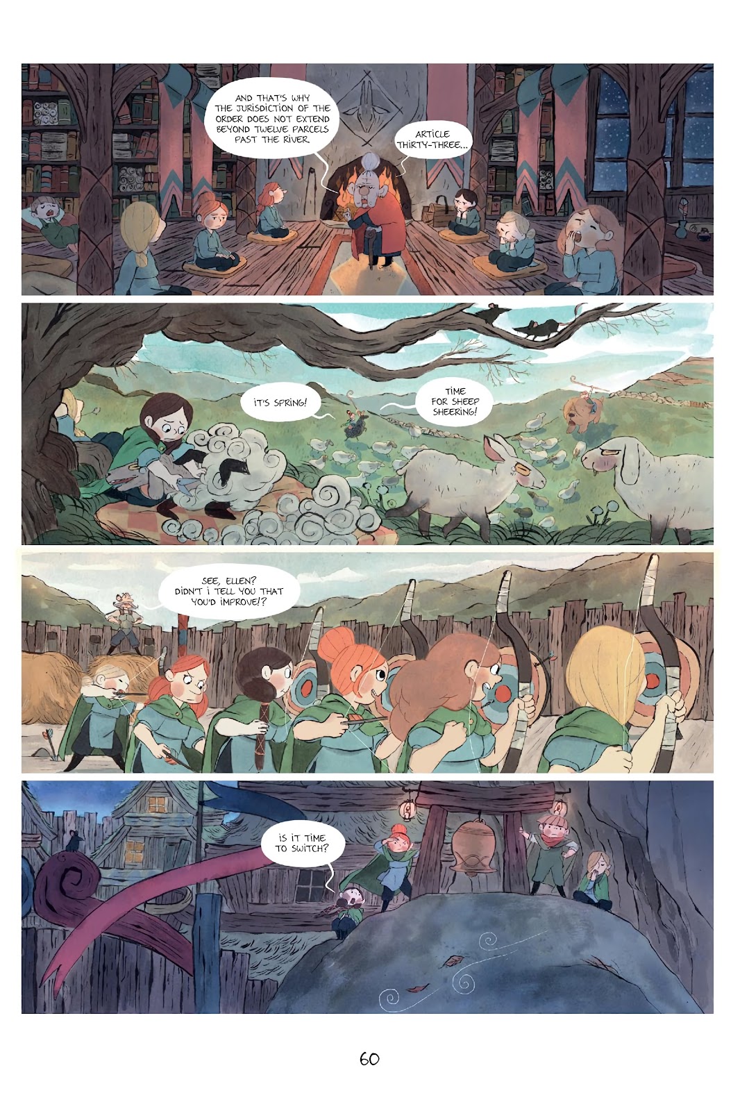 Shepherdess Warriors issue TPB - Page 61