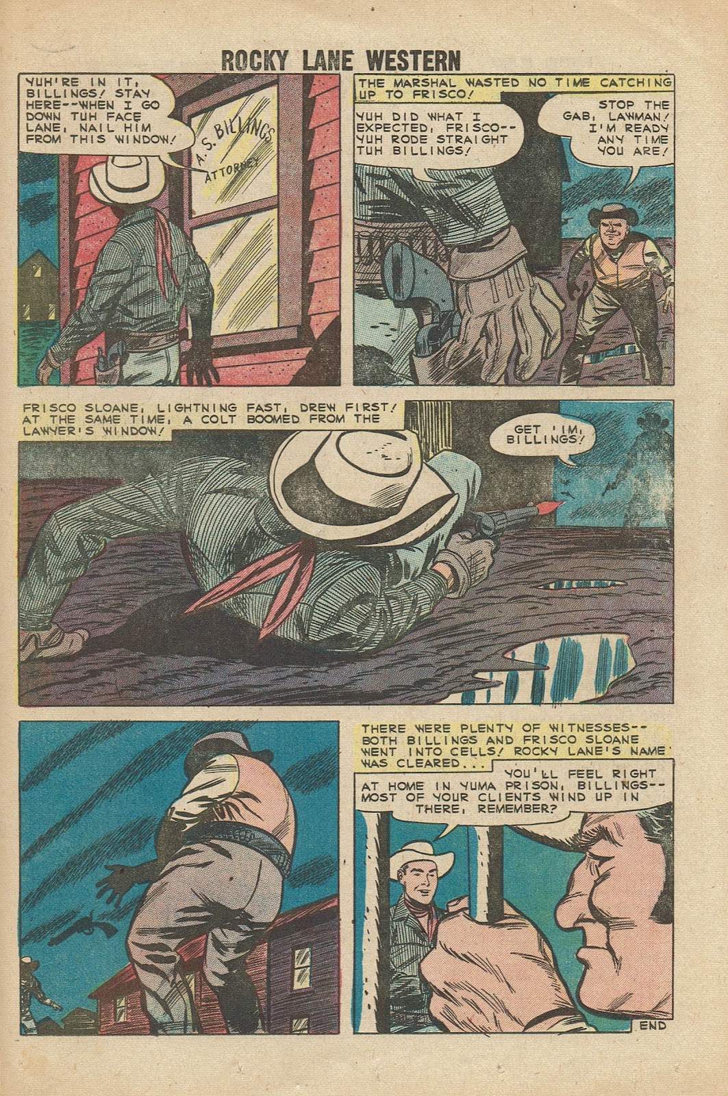 Rocky Lane Western (1954) issue 85 - Page 19