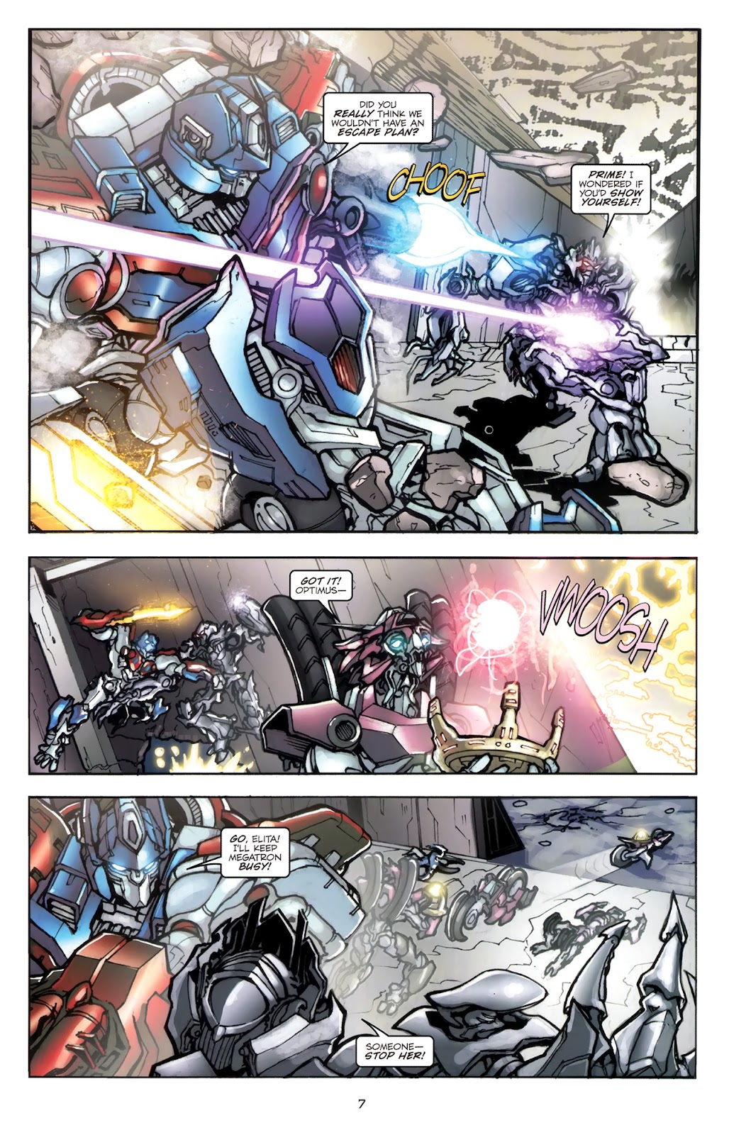 Transformers: Dark of the Moon: Movie Prequel: Foundation issue 4 - Page 7