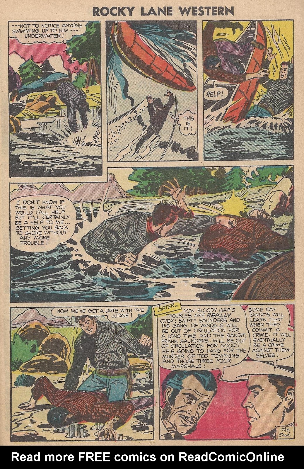 Rocky Lane Western (1954) issue 63 - Page 13