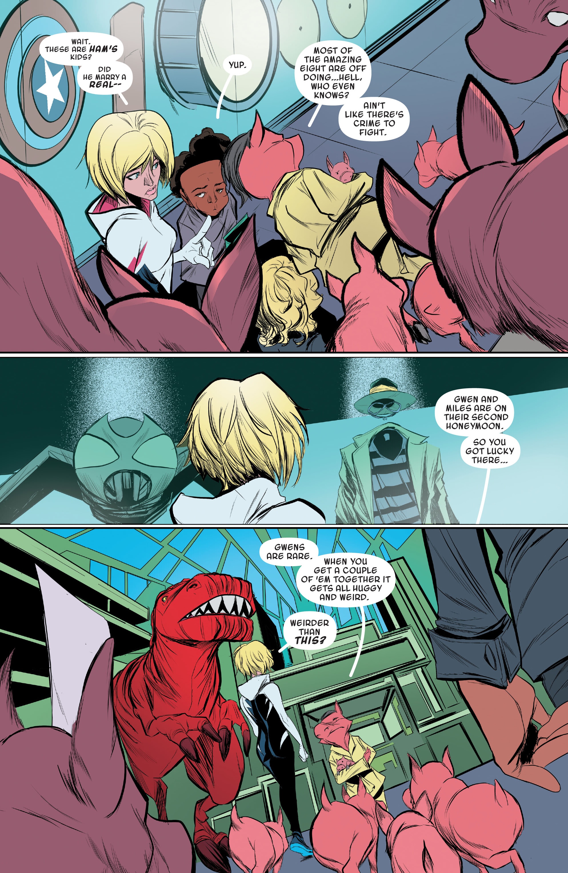 Spider-Gwen: Ghost-Spider - Edge of Spider-Verse (Modern Era Epic Collection) chapter 2 page 47