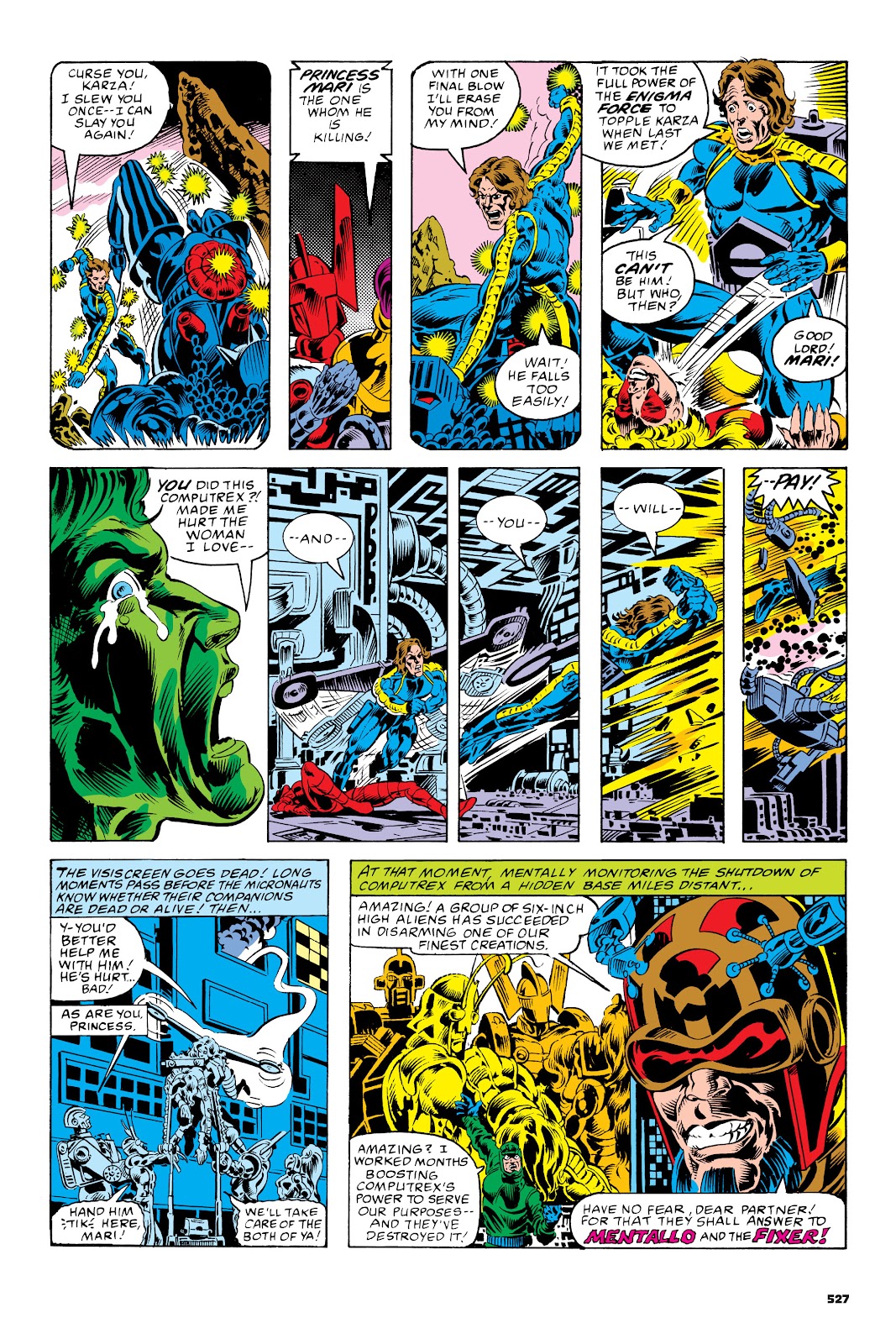 Micronauts: The Original Marvel Years Omnibus issue TPB (Part 3) - Page 39