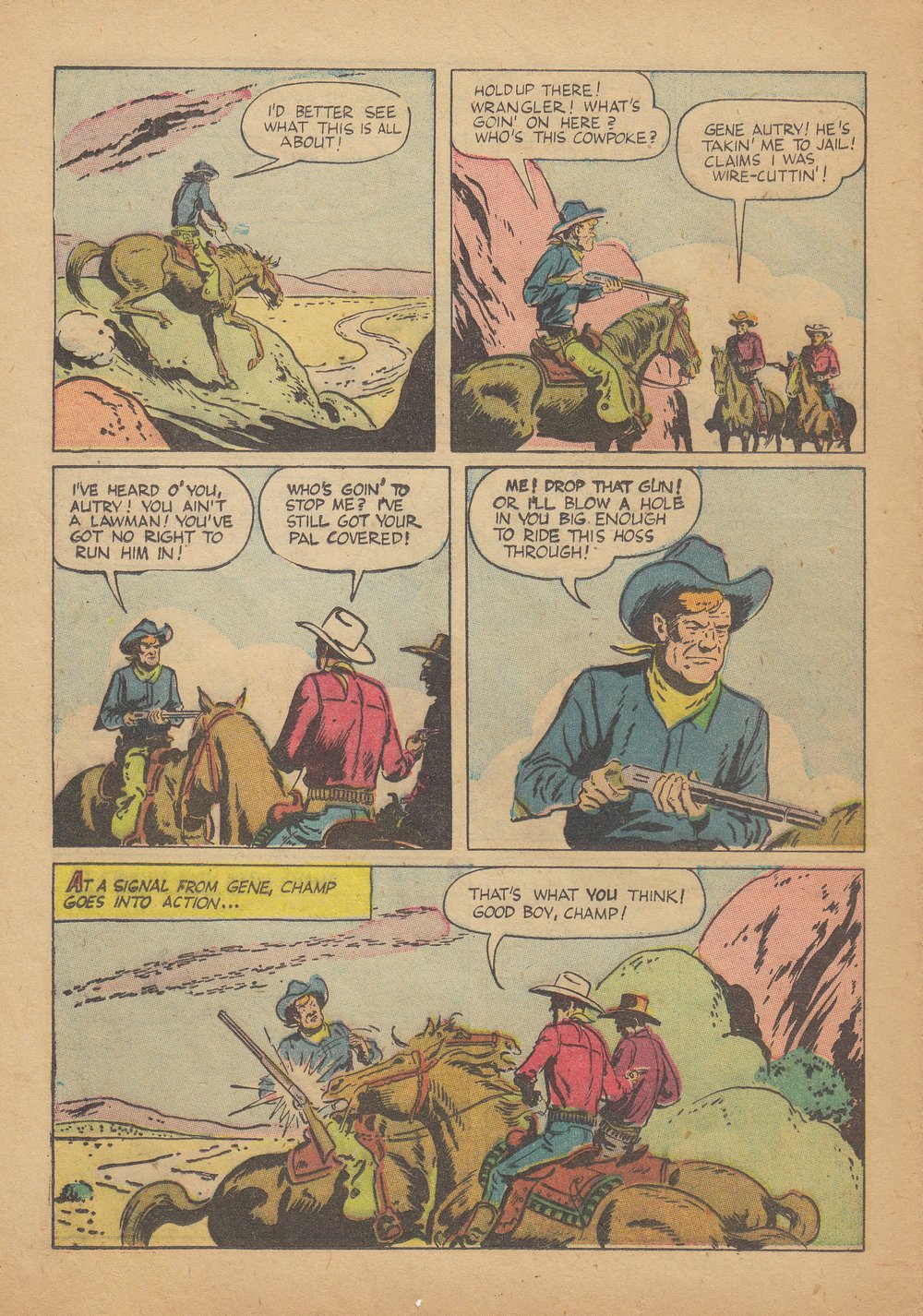 Gene Autry Comics (1946) issue 52 - Page 32