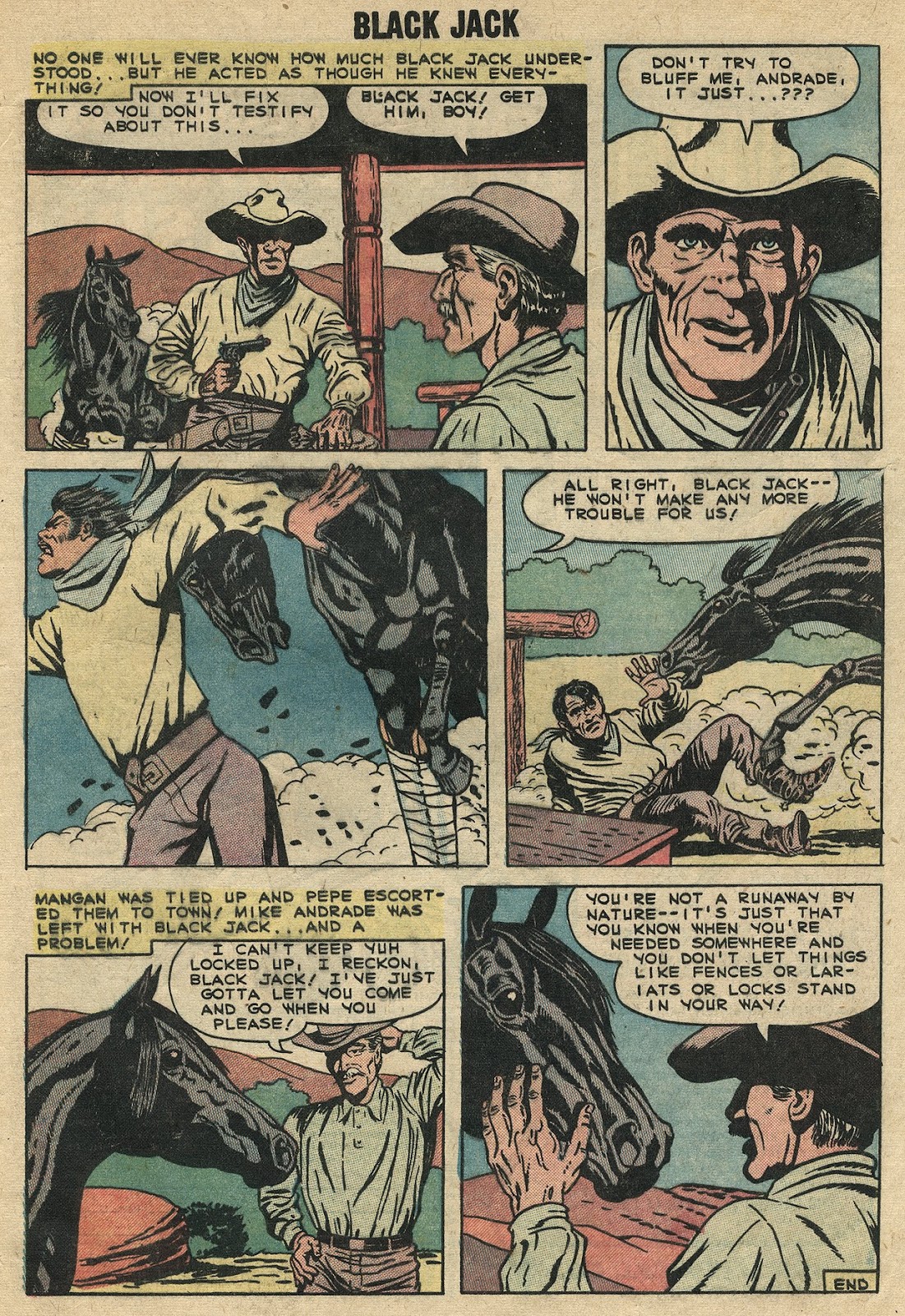 Rocky Lane's Black Jack issue 27 - Page 33