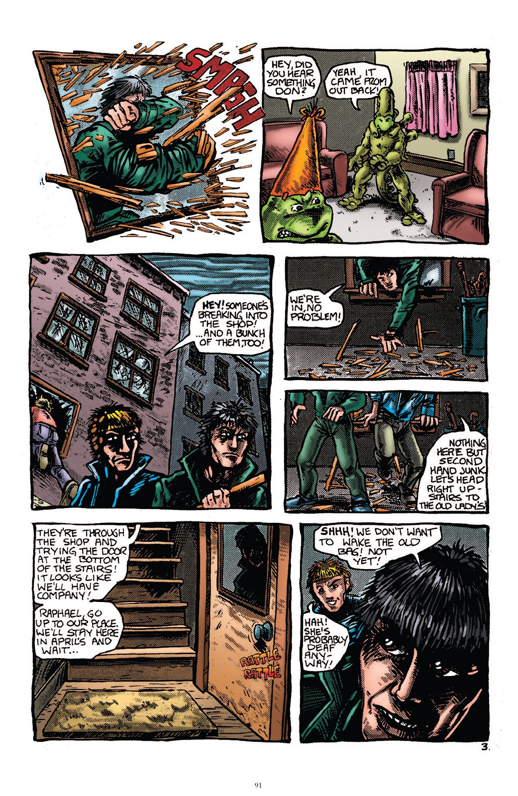 Teenage Mutant Ninja Turtles Classics issue Vol. 1 - Page 91