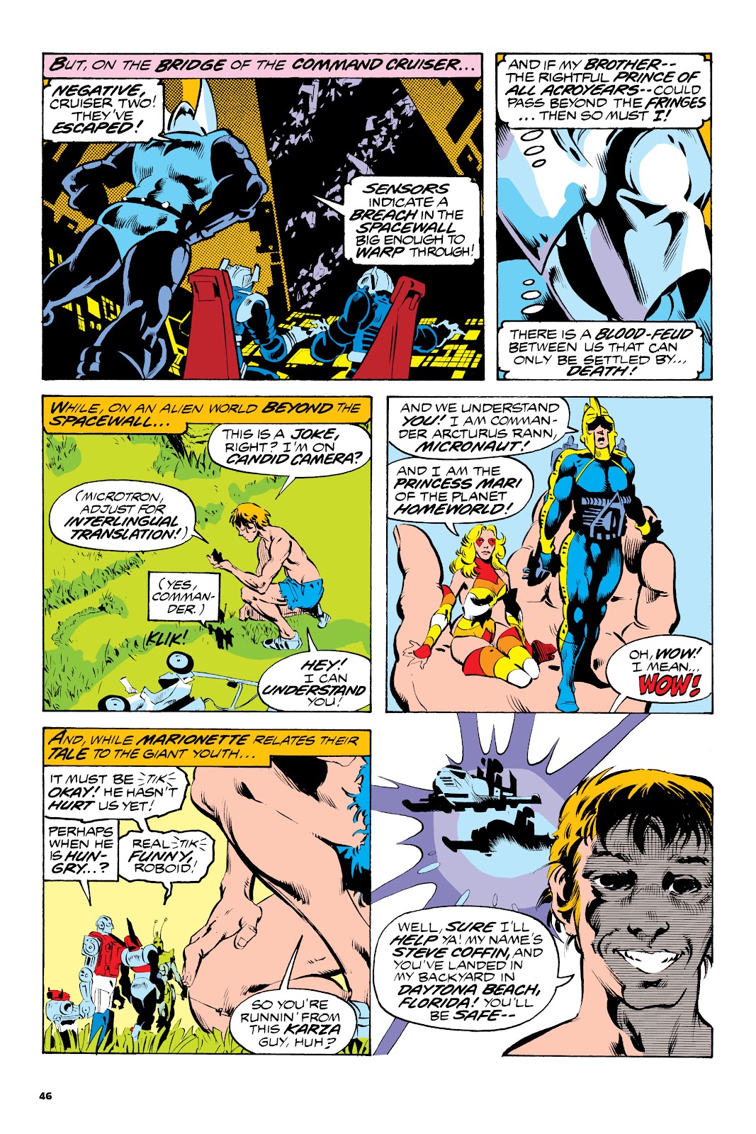 Micronauts: The Original Marvel Years Omnibus issue TPB (Part 1) - Page 42