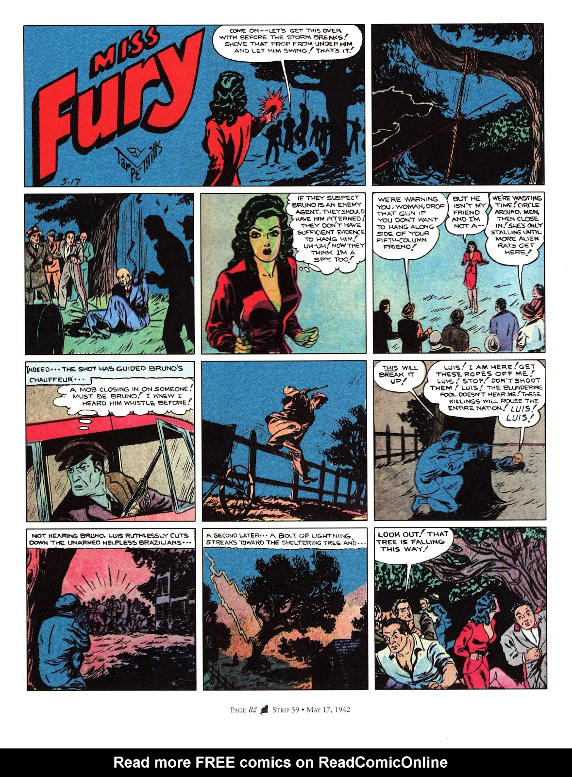 Miss Fury: Sensational Sundays 1941-1944 issue TPB - Page 90