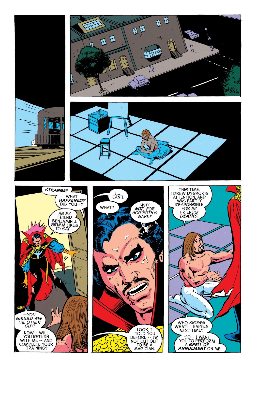 Doctor Strange Epic Collection: Infinity War issue Nightmare on Bleecker Street (Part 1) - Page 49