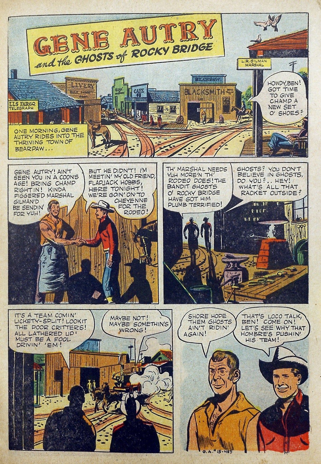 Gene Autry Comics (1946) issue 15 - Page 3