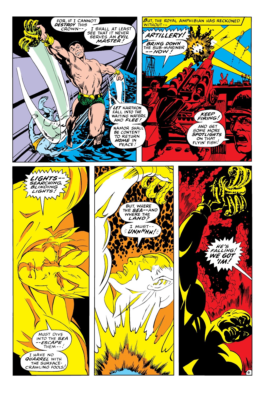 Namor, The Sub-Mariner Epic Collection: Enter The Sub-Mariner issue Who Strikes For Atlantis (Part 1) - Page 179