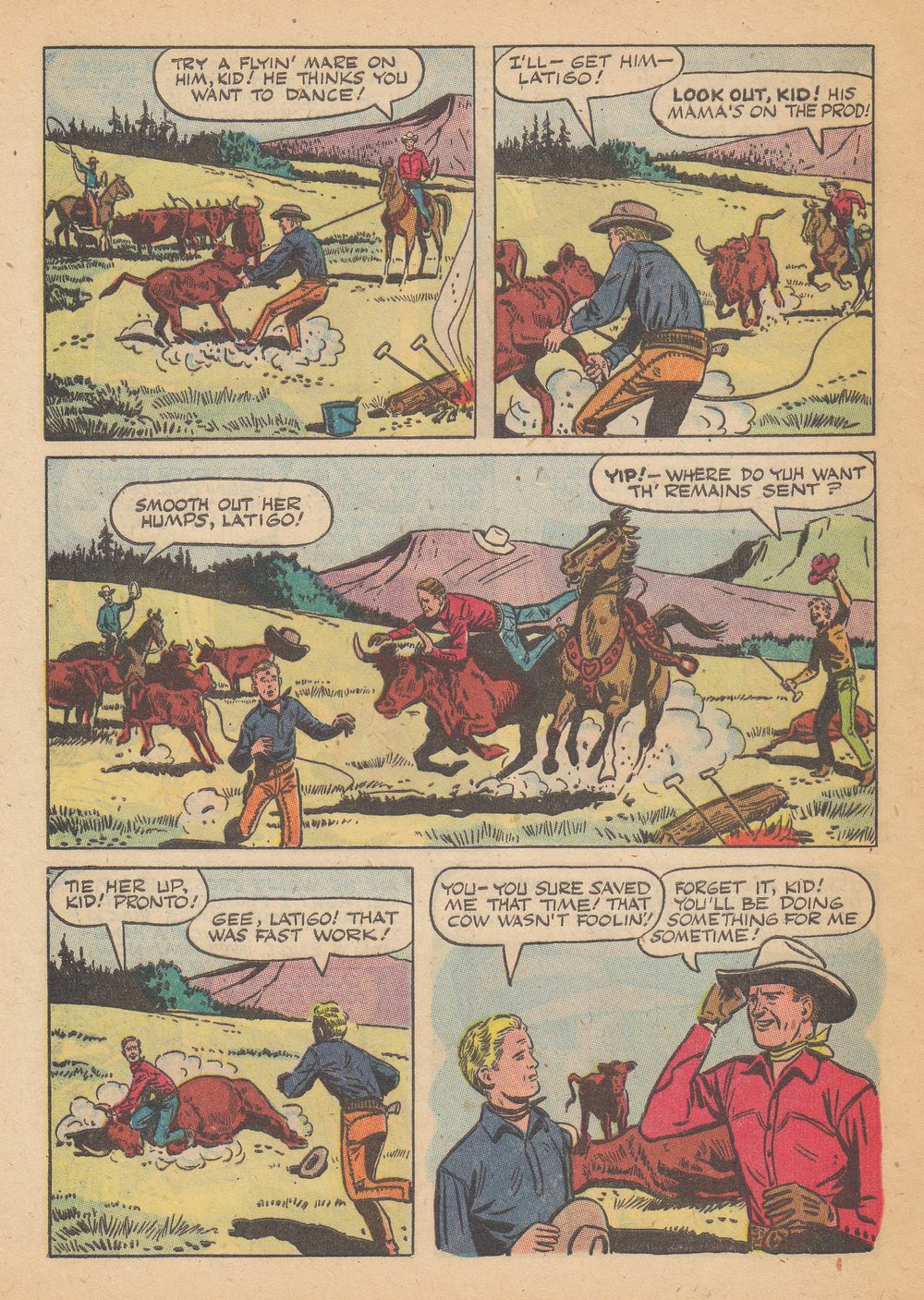 Gene Autry Comics (1946) issue 64 - Page 8